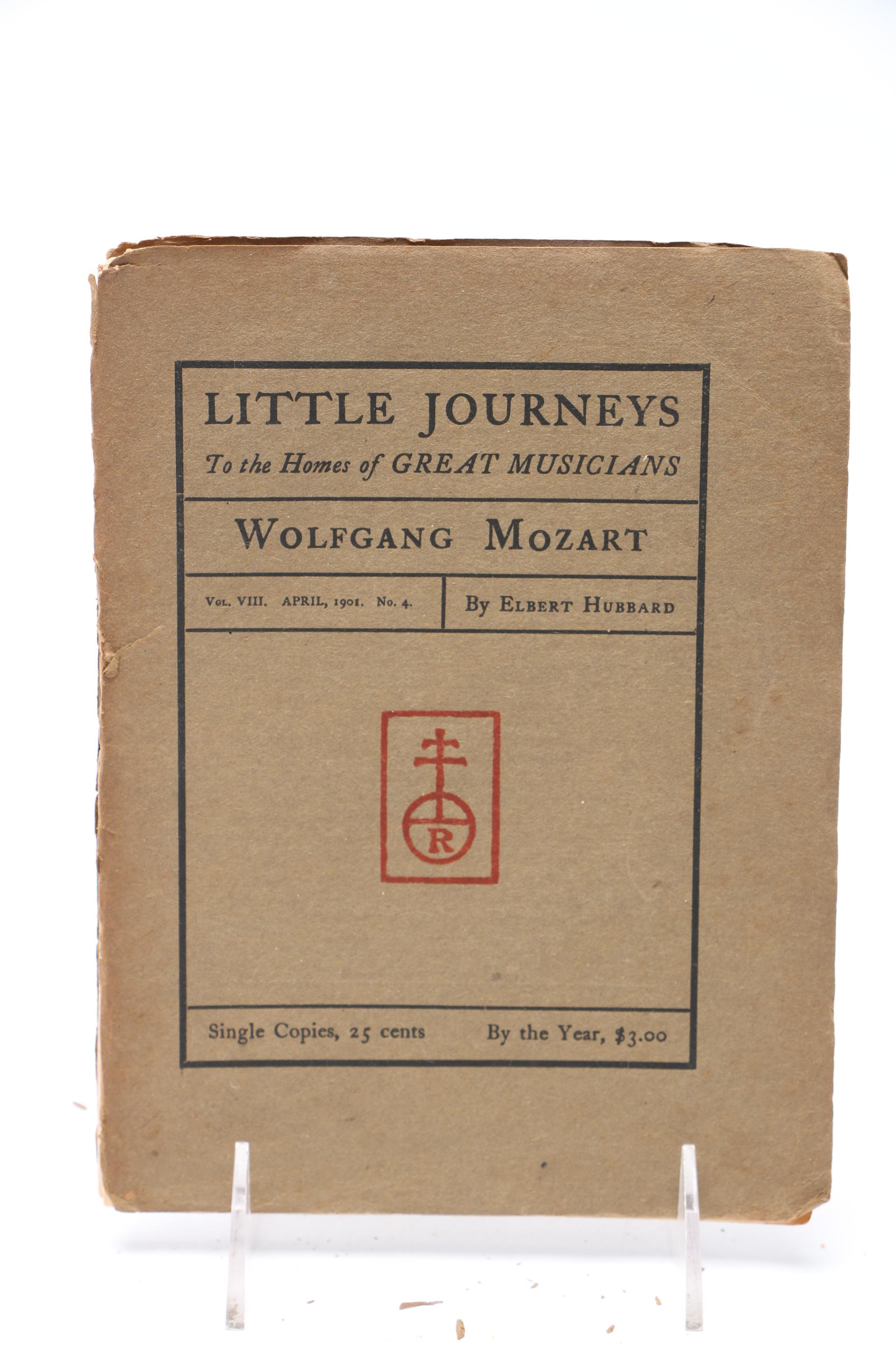 1901 "Little Journeys To The Homes of Great Musicians" Series by Elbert Hubbard