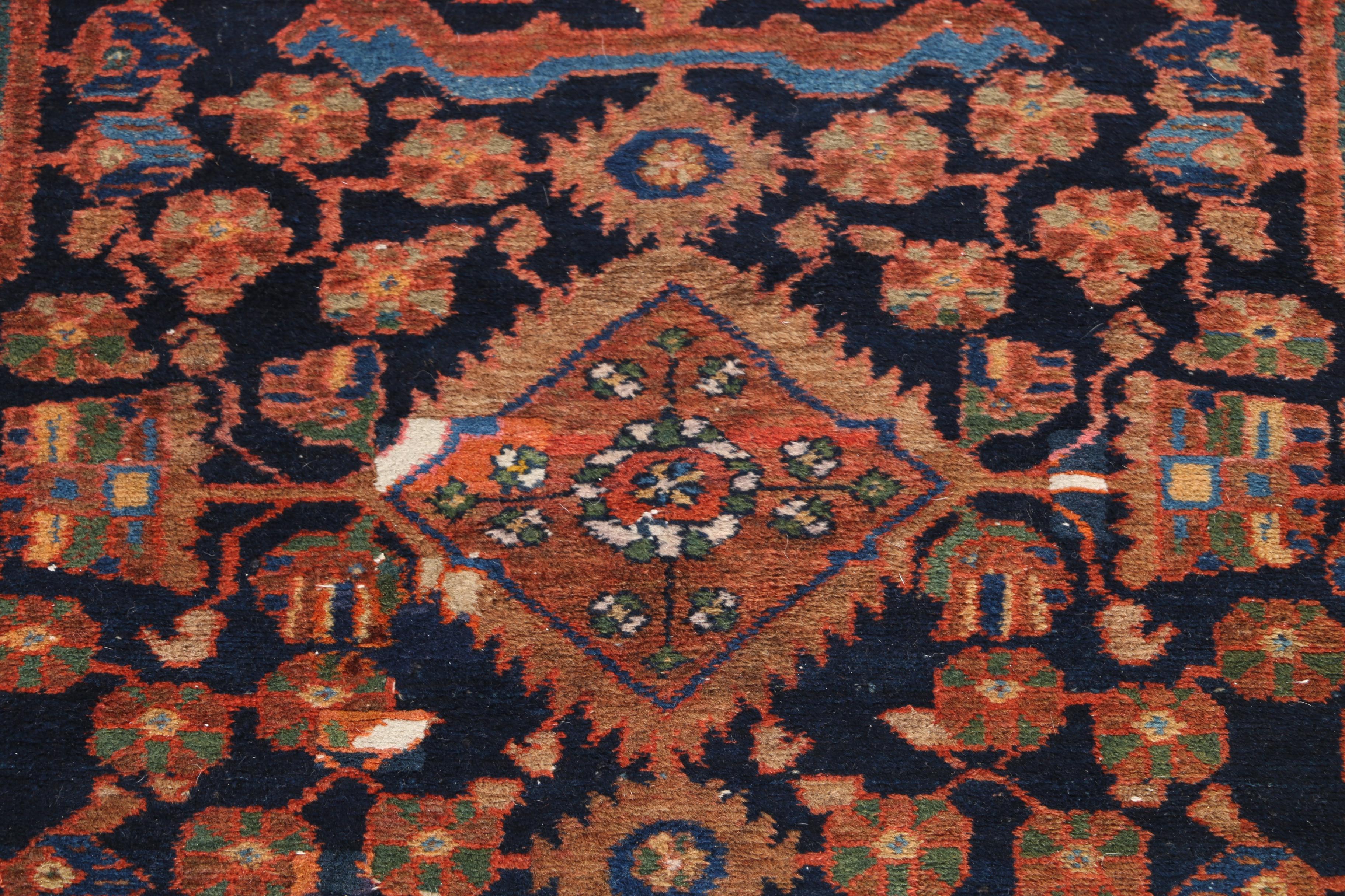 Antique Hand-Knotted Northwest Persian Long Rug, Circa 1900