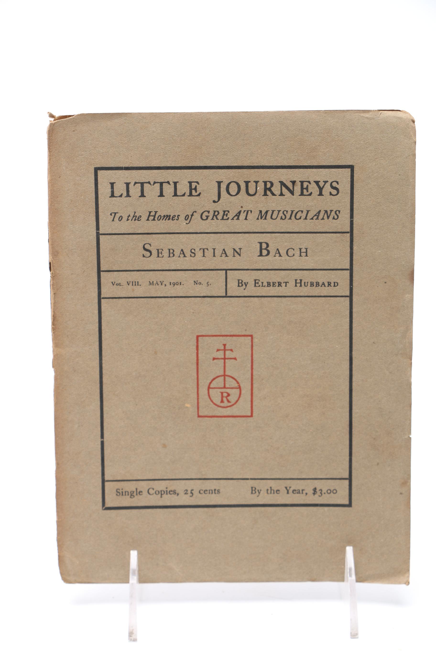 1901 "Little Journeys To The Homes of Great Musicians" Series by Elbert Hubbard