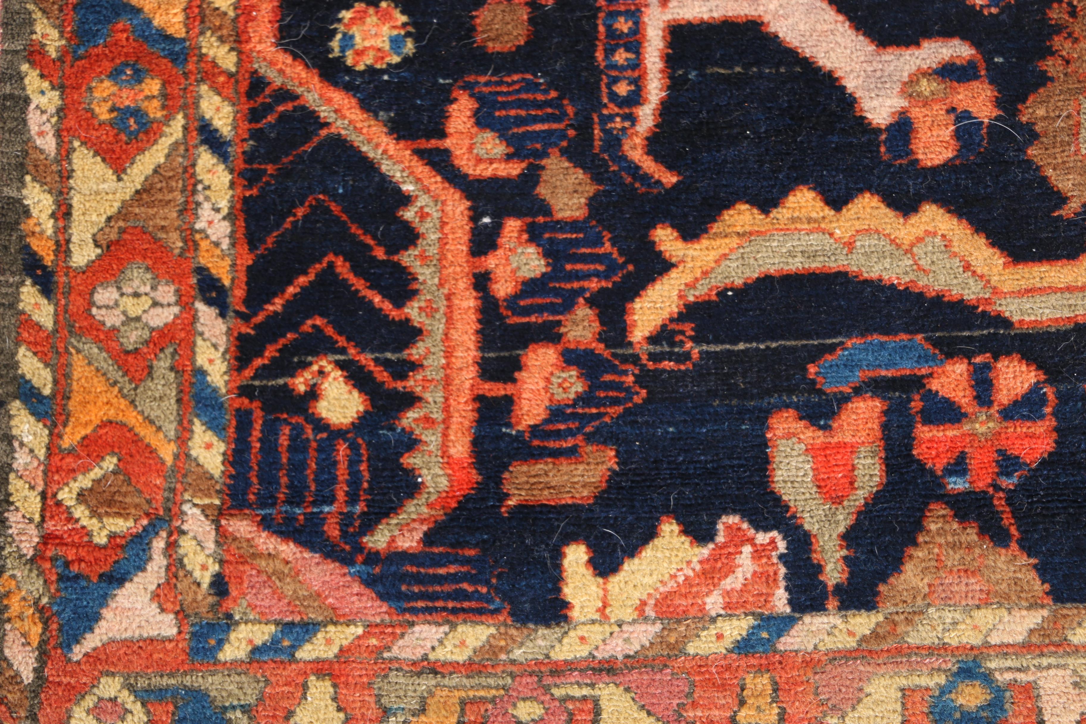 Antique Hand-Knotted Northwest Persian Long Rug, Circa 1900