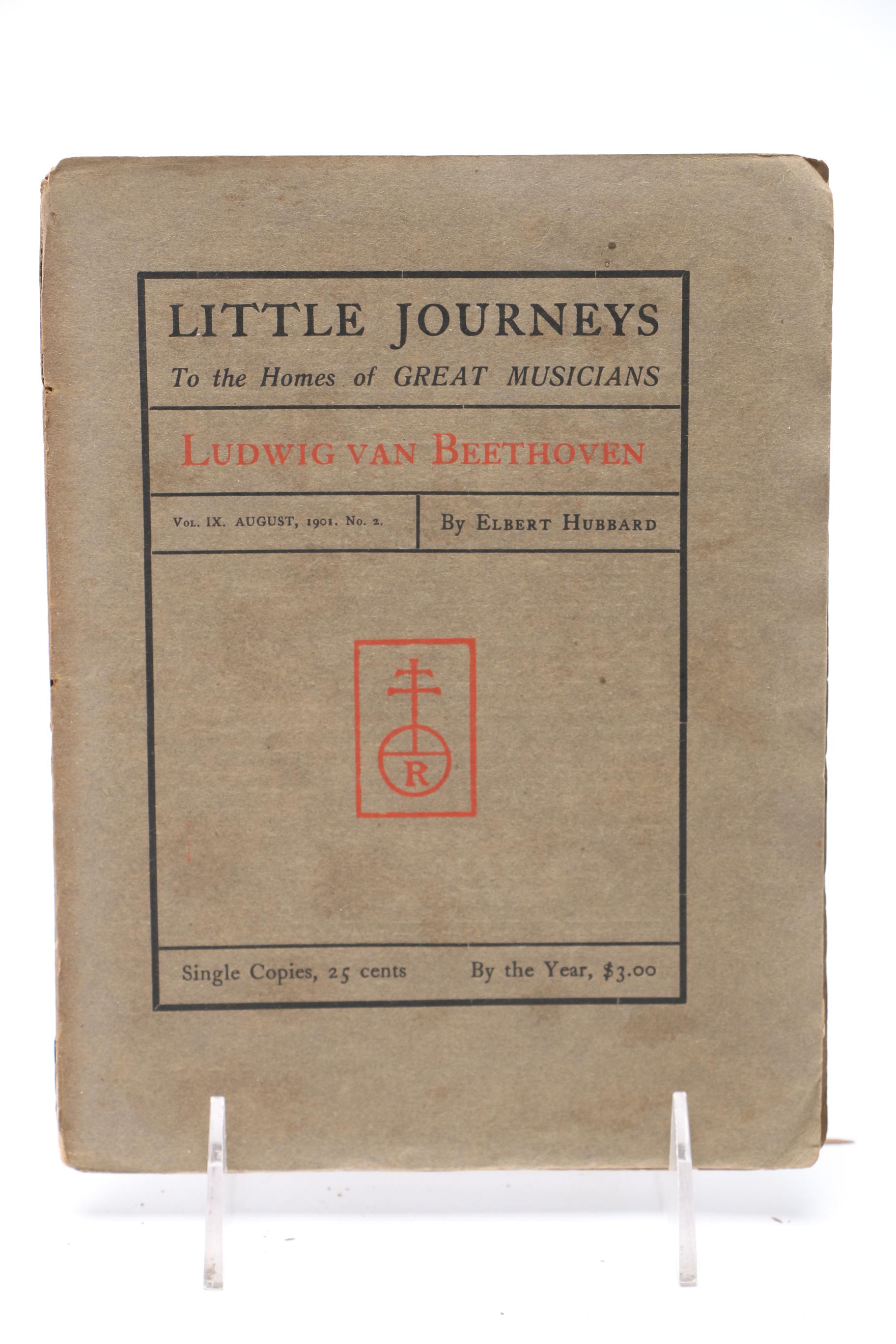 1901 "Little Journeys To The Homes of Great Musicians" Series by Elbert Hubbard