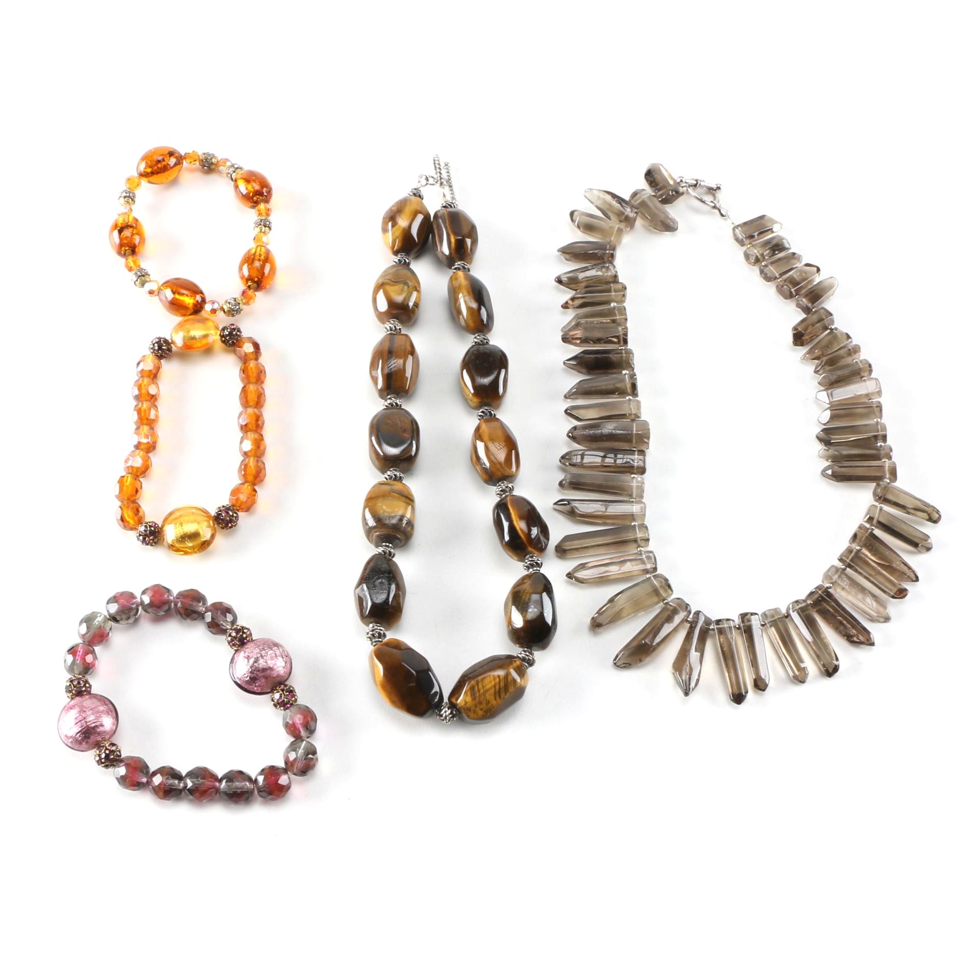 Beaded Necklaces and Bracelets