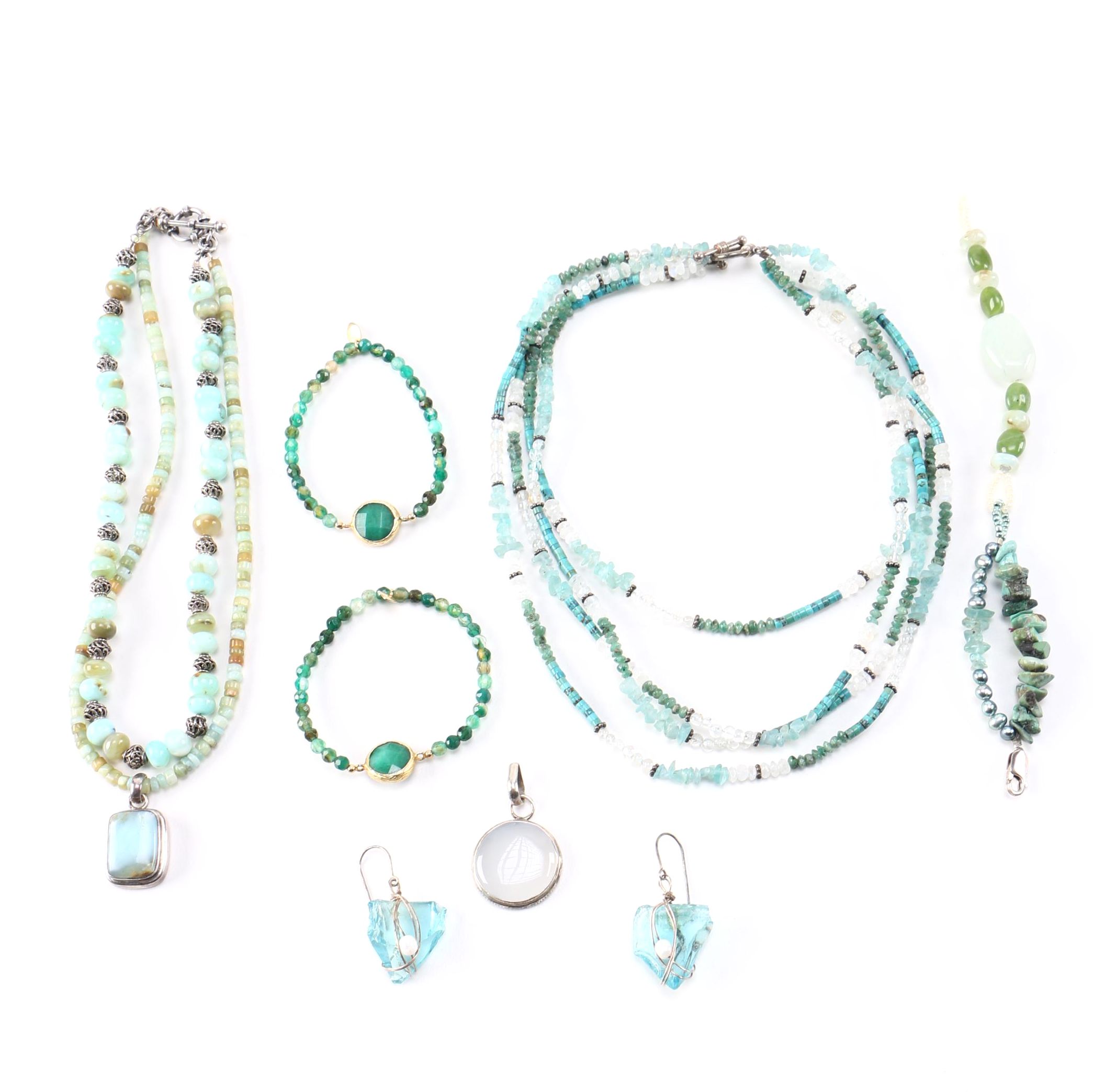 Sterling and Stone Jewelry