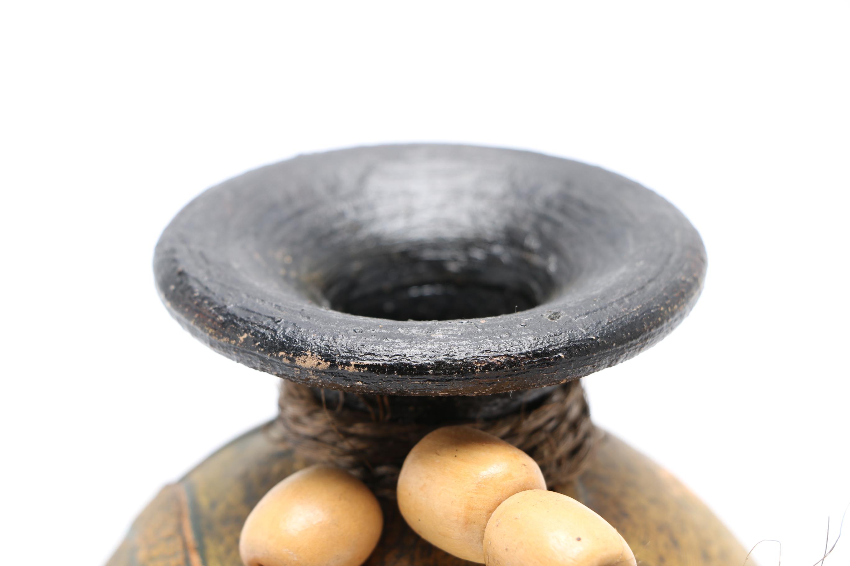 Decorative Vase and Jar, One From El Salvador