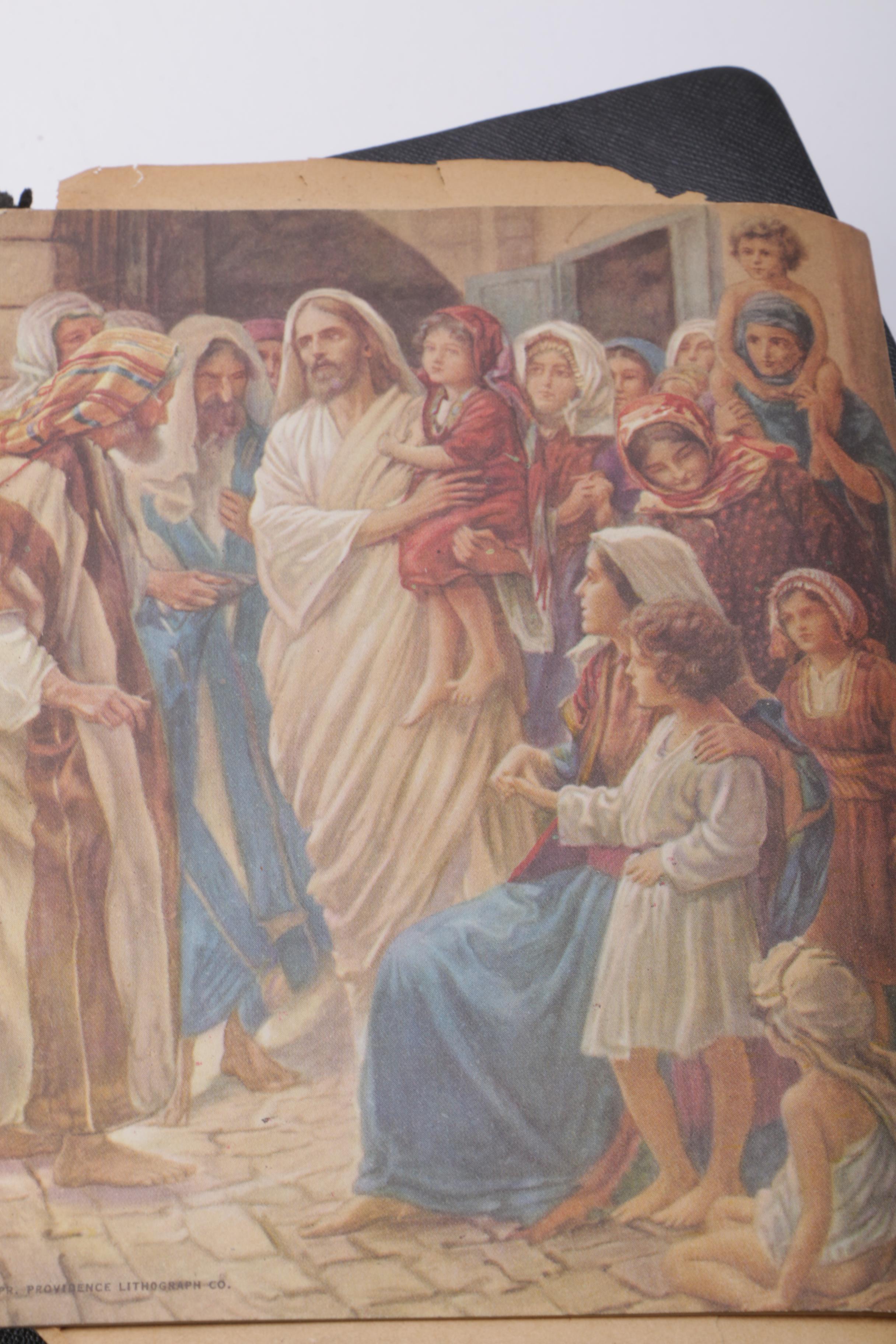 Antique Kings James Version of "The Holy Bible"