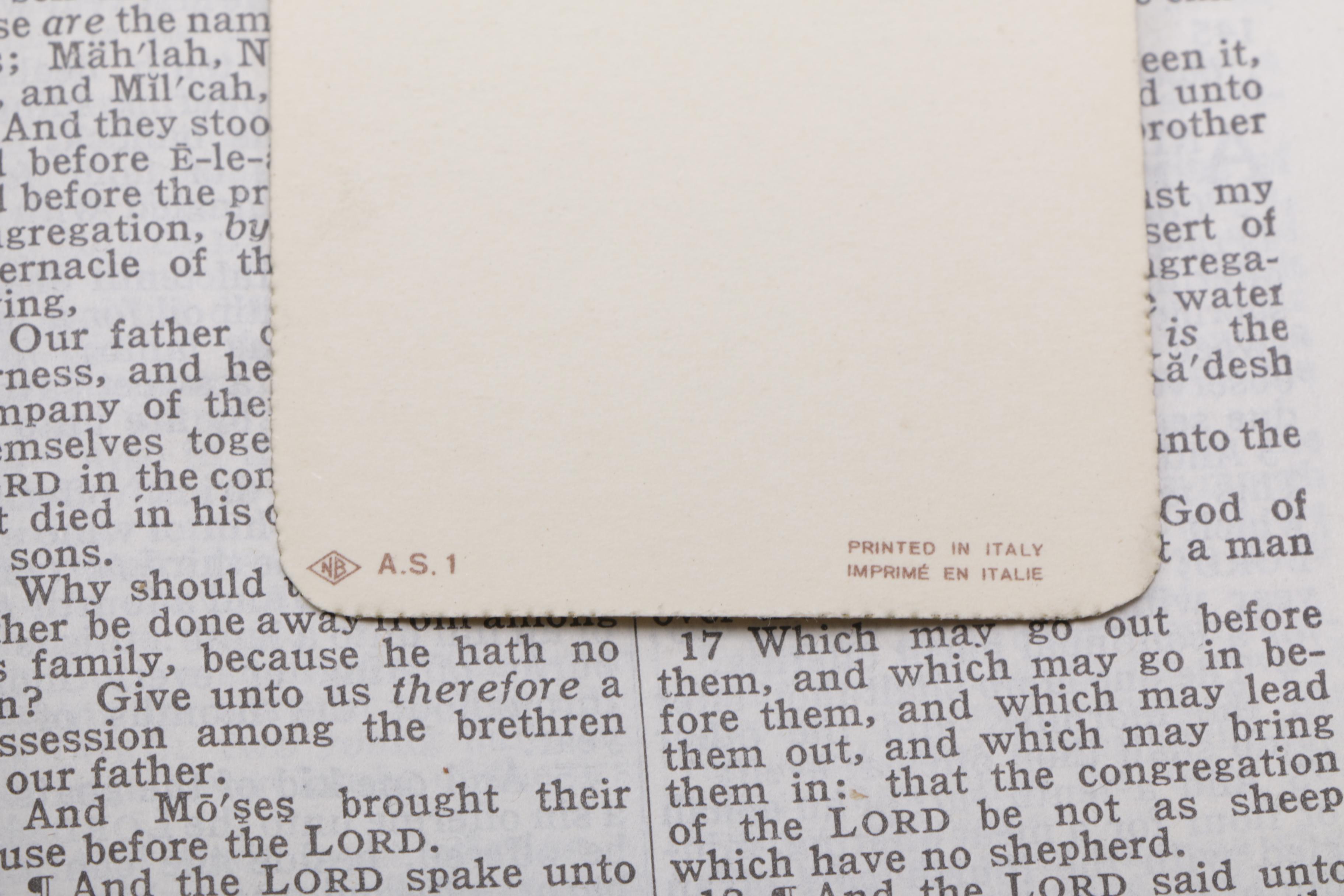 Antique Kings James Version of "The Holy Bible"