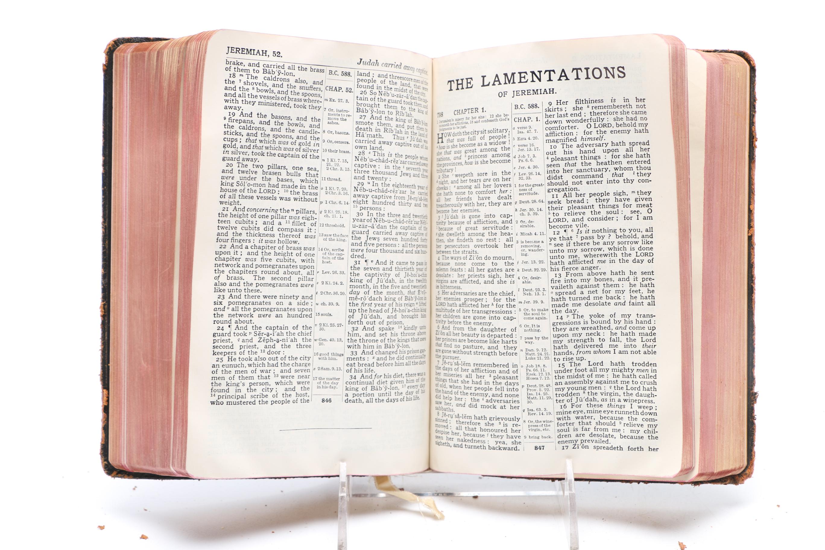 Vintage Scottish Rite of Freemasonry "Holy Bible"