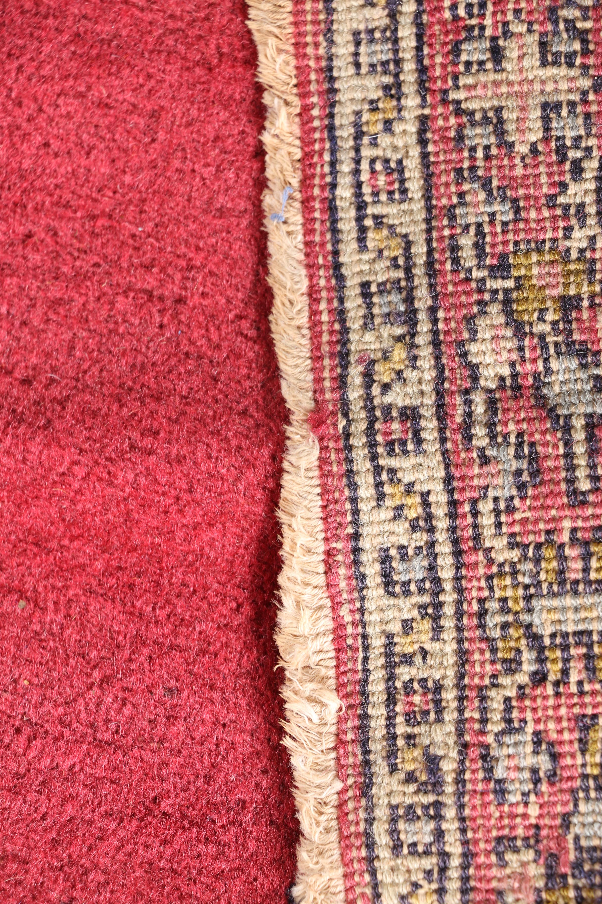 Vintage Hand-Knotted Turkish Area Rug, Circa 1930