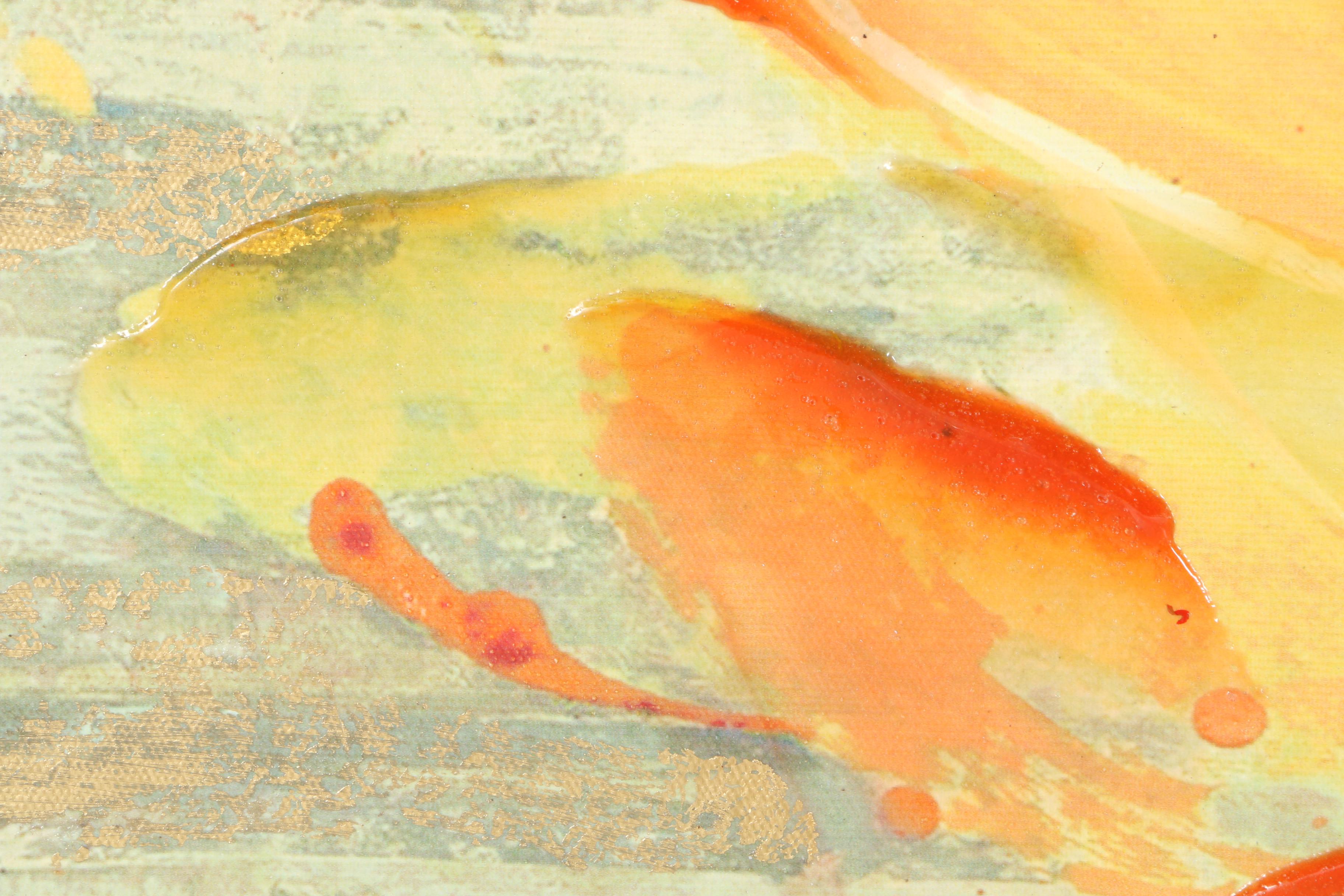 Agnes Saint Leger Giclee on Canvas of a Flower