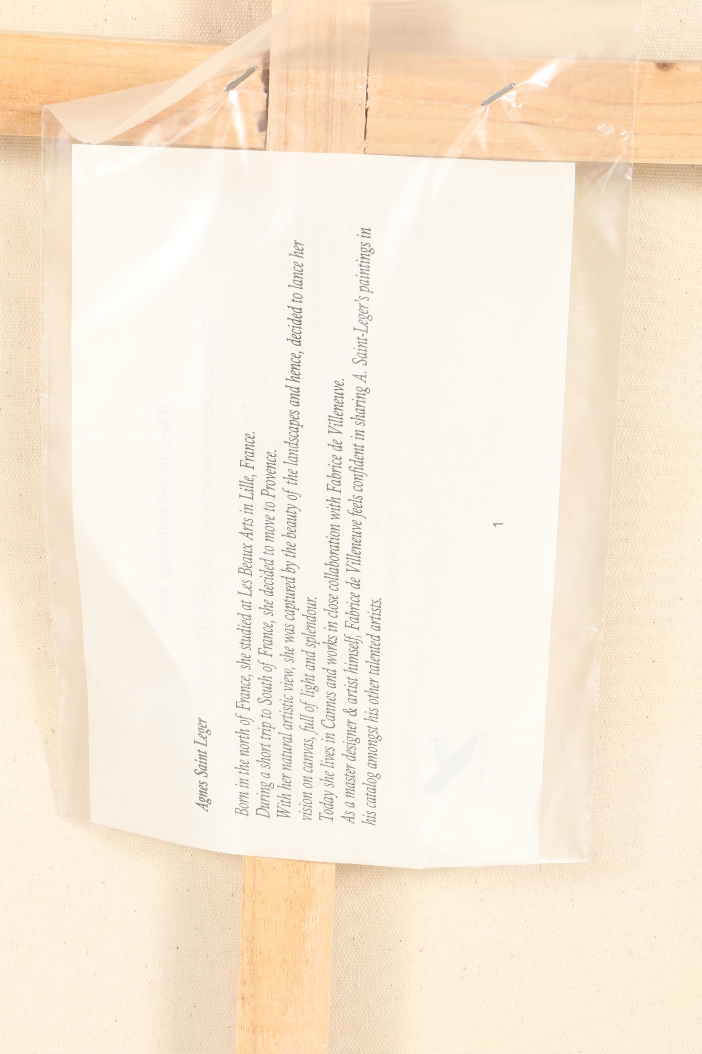 Agnes Saint Leger Giclee on Canvas of a Flower