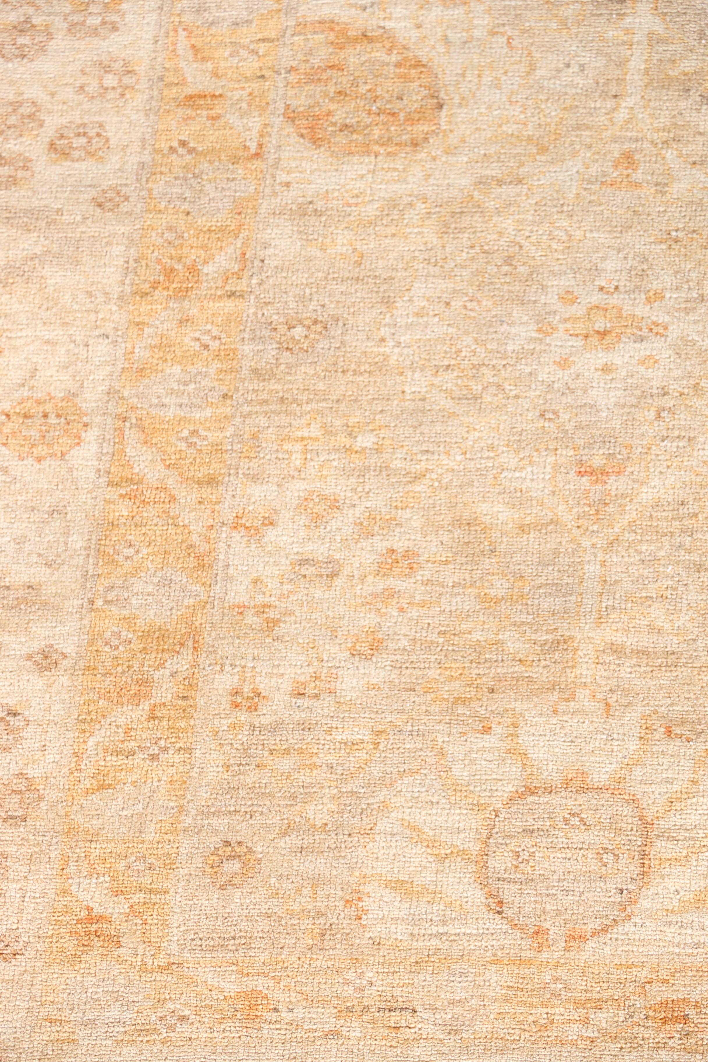 Antique Turkish Oushak Area Rug