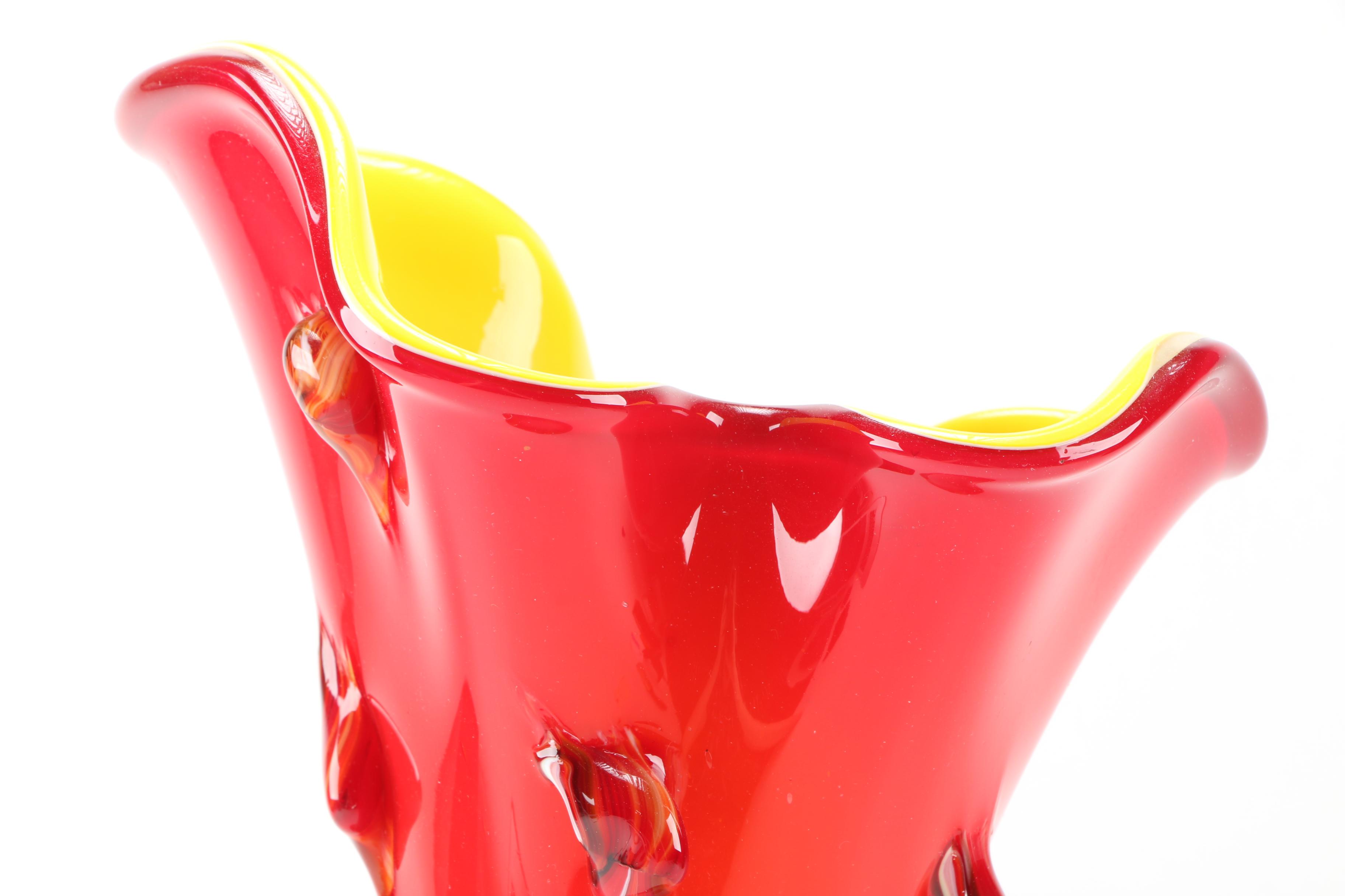 Essie Zareh Baijan Art Glass Vase