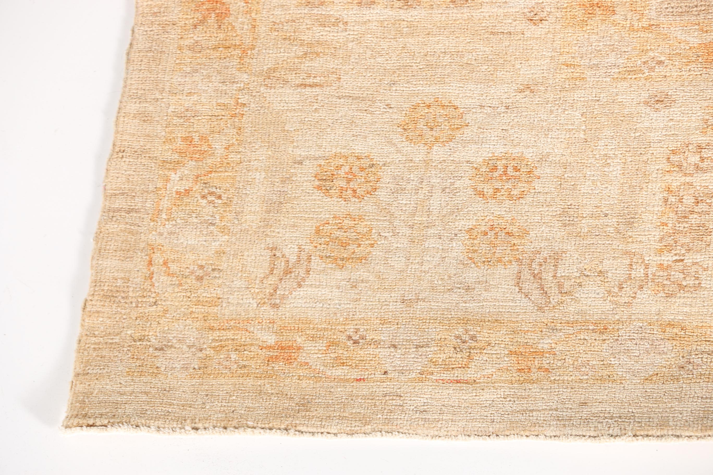 Antique Turkish Oushak Area Rug