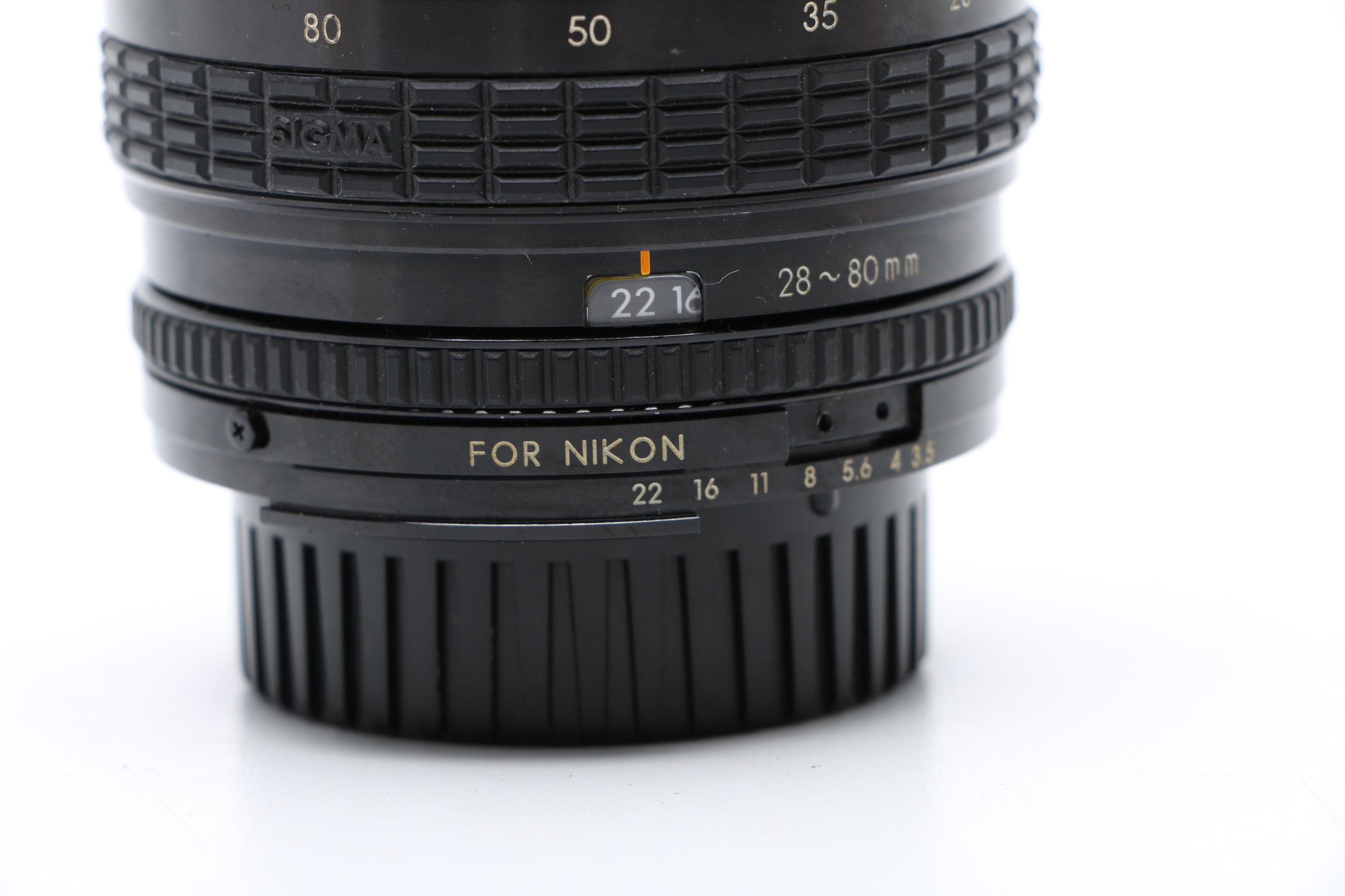 Sigma and Nikon Camera Lenses