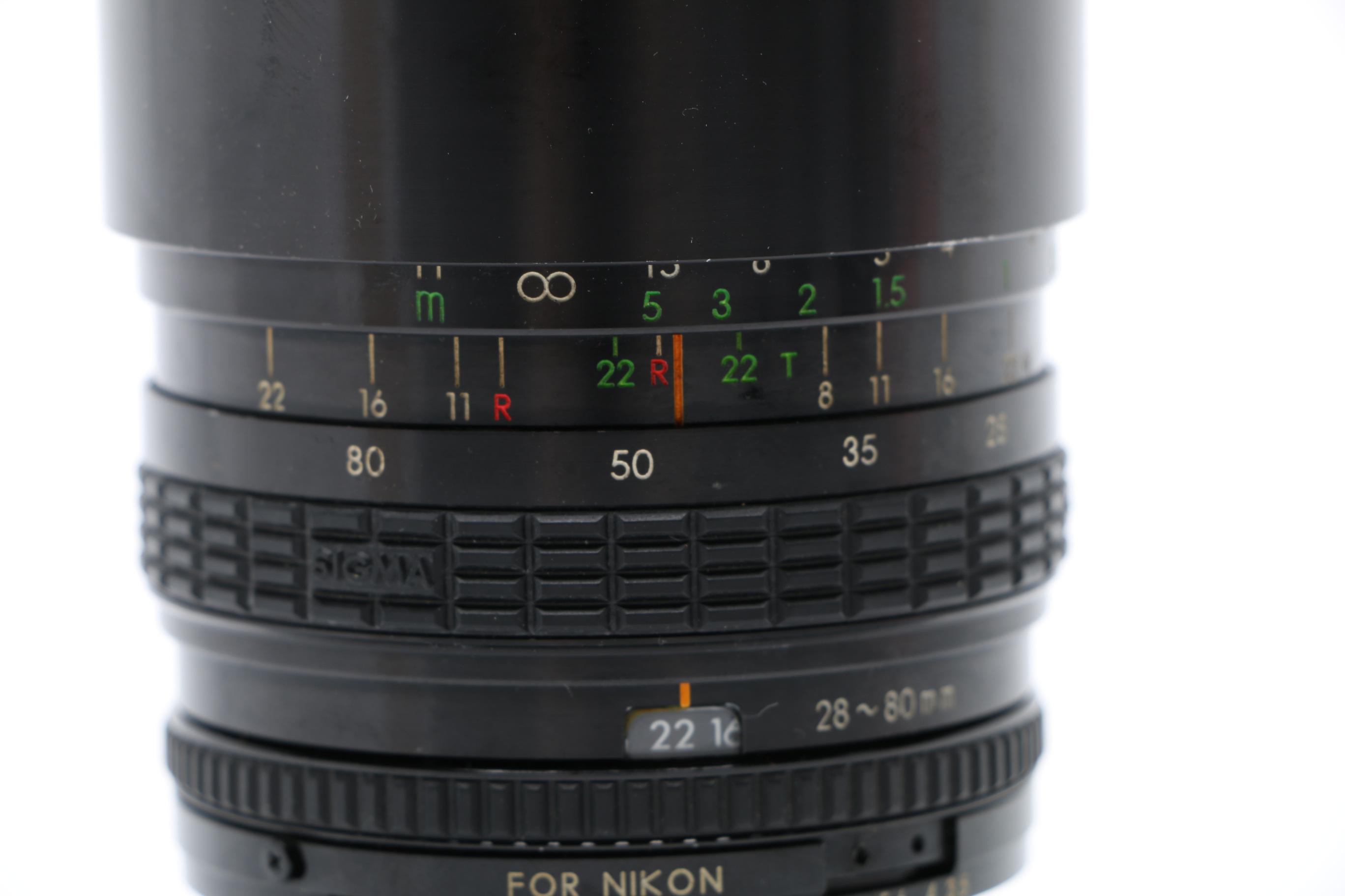 Sigma and Nikon Camera Lenses