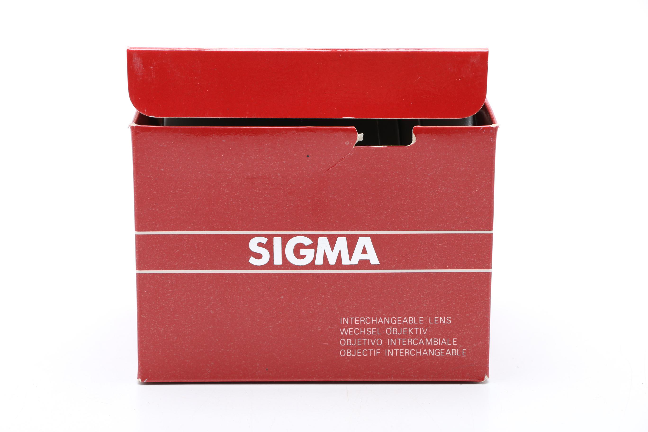 Sigma and Nikon Camera Lenses