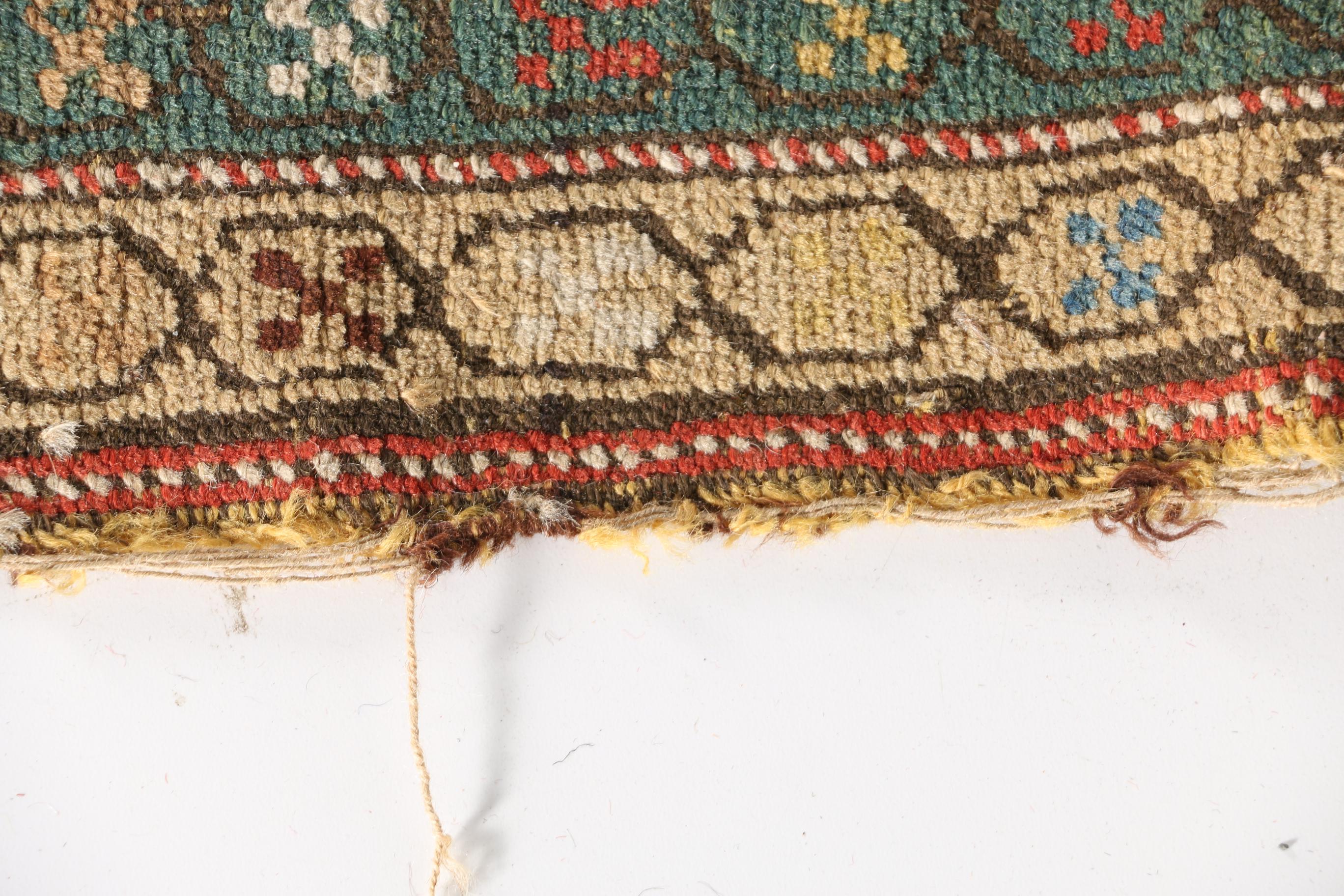 Hand-Knotted Kurdish Runner