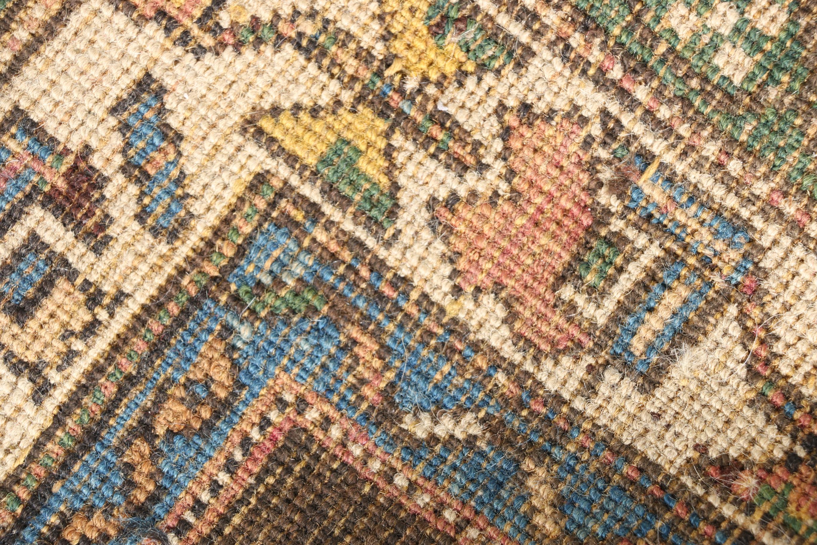 Hand-Knotted Kurdish Runner