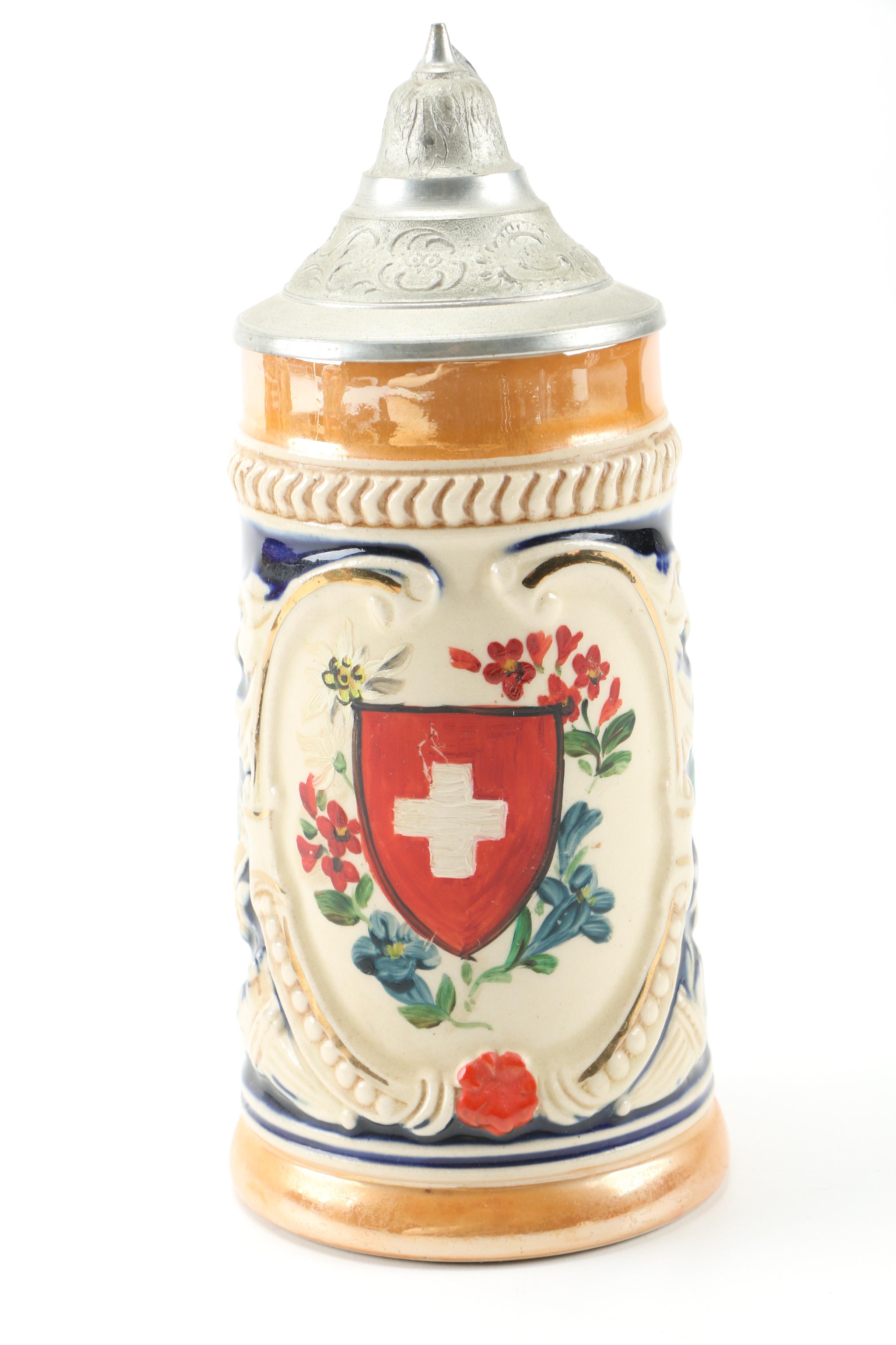 German Beer Steins Featuring Marzi & Remy