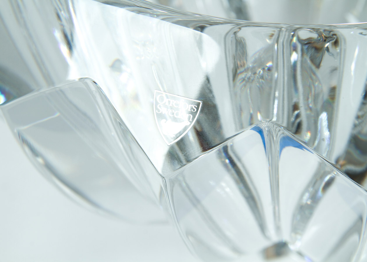 Orrefers Crystal bowl