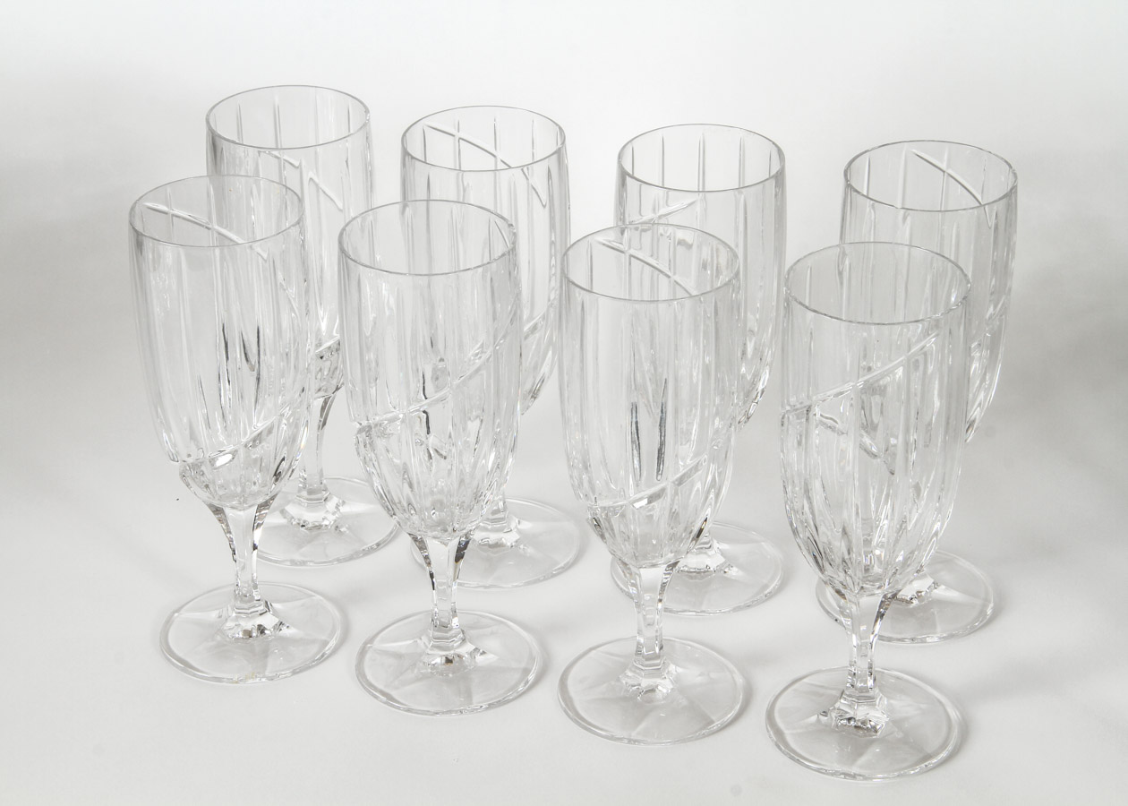 Generous Assortment of Glass Drinkware