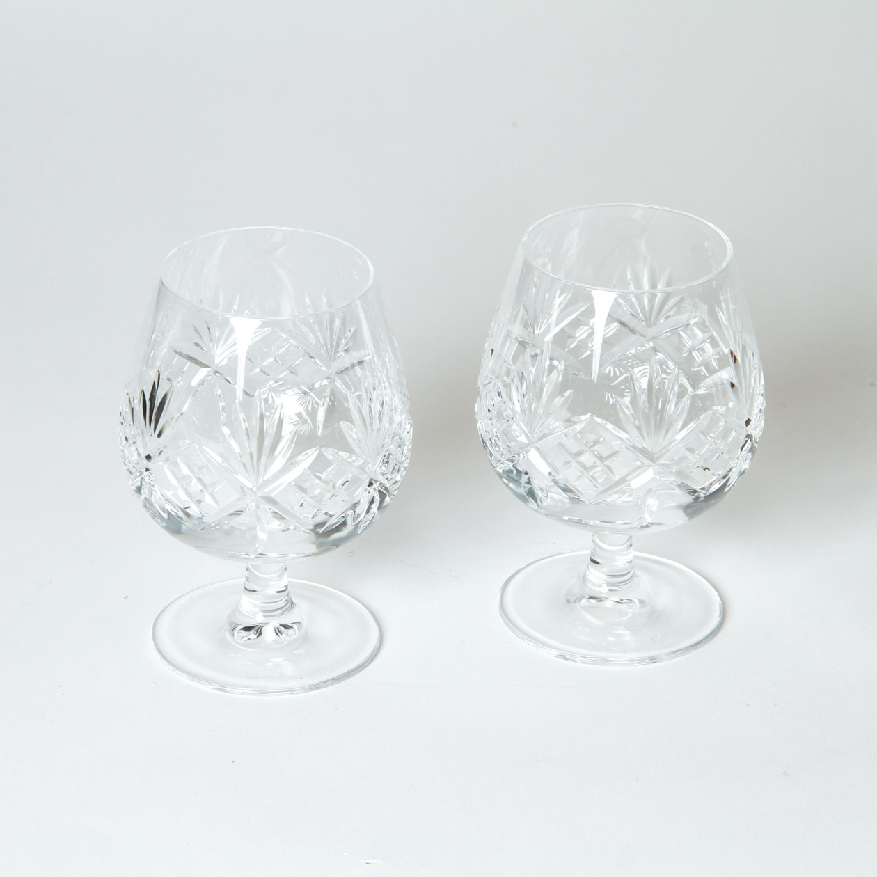 Tiffany & Co Crystal Brandy Sniffers
