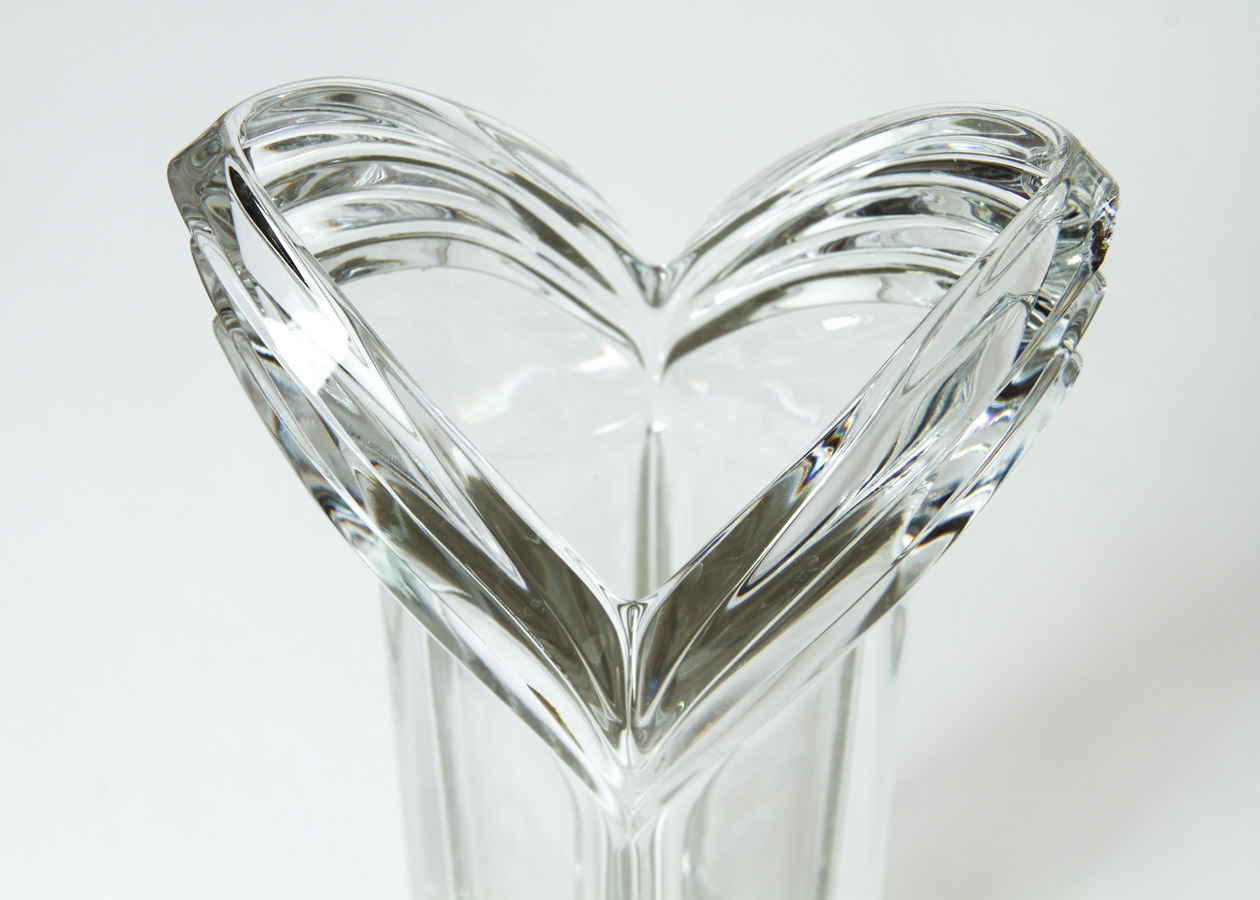 Mikasa Crystal Candlesticks and Vase