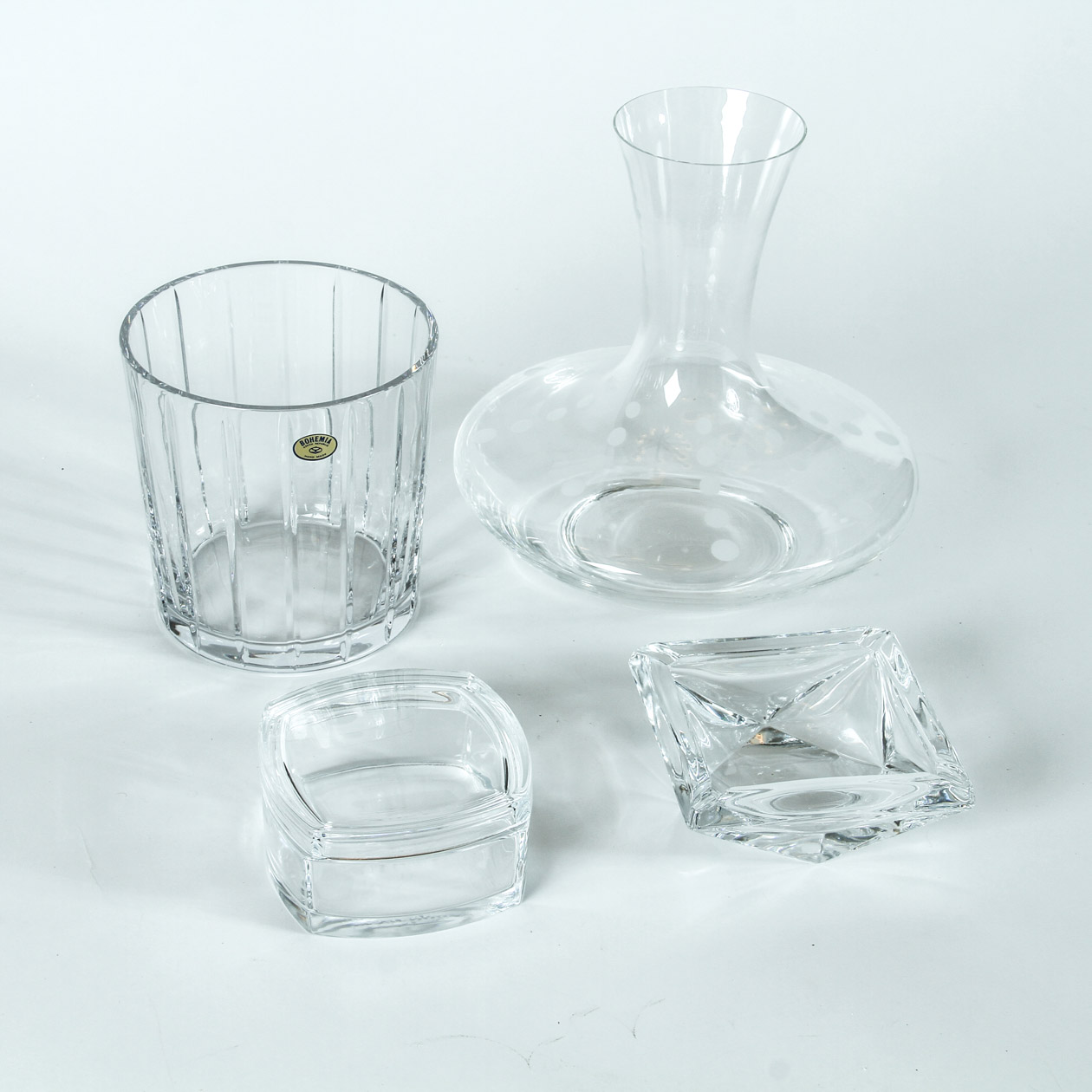 Assortment of Crystal and Glassware