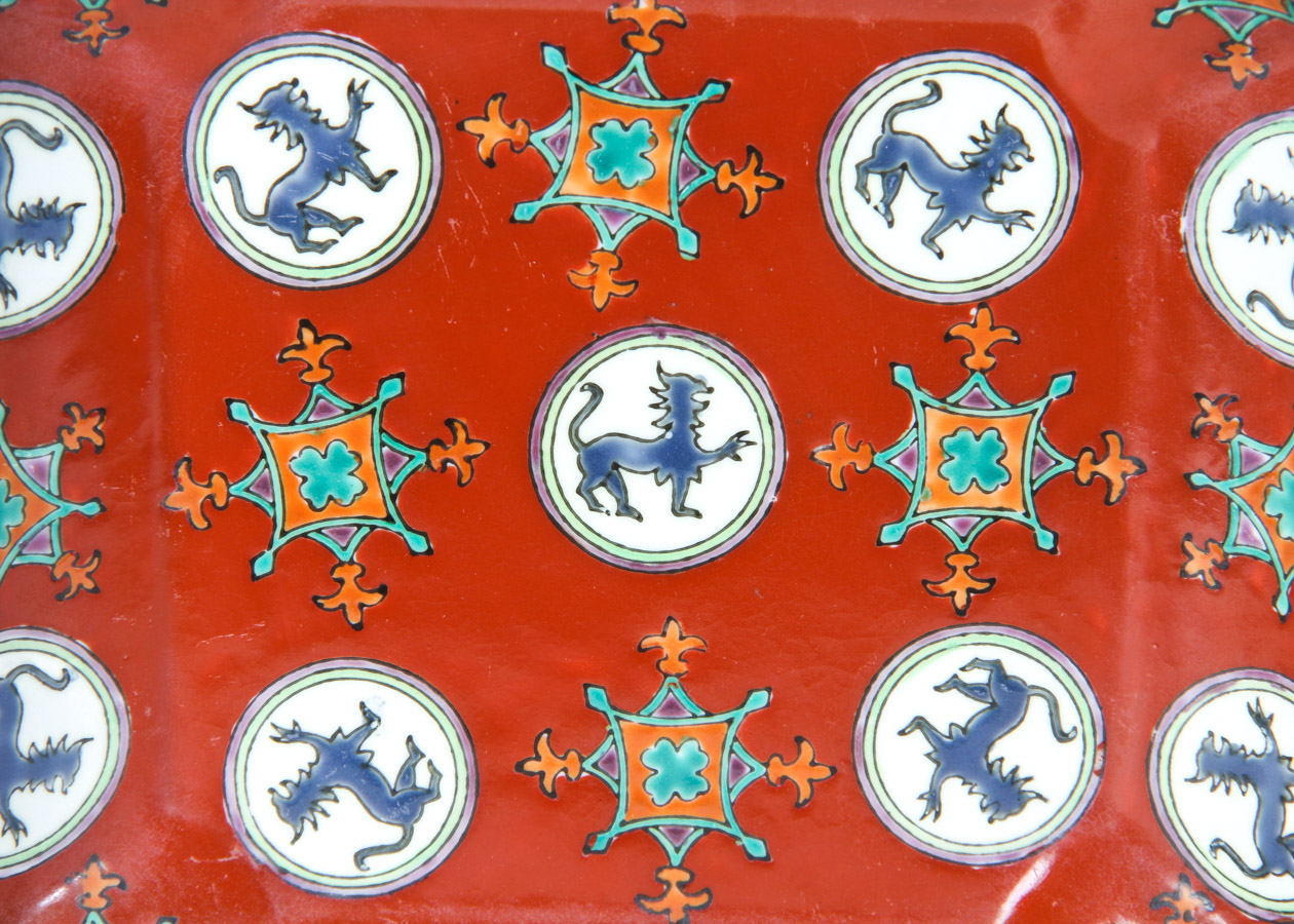 Pair of Chinese Decorative Ceramic Plates