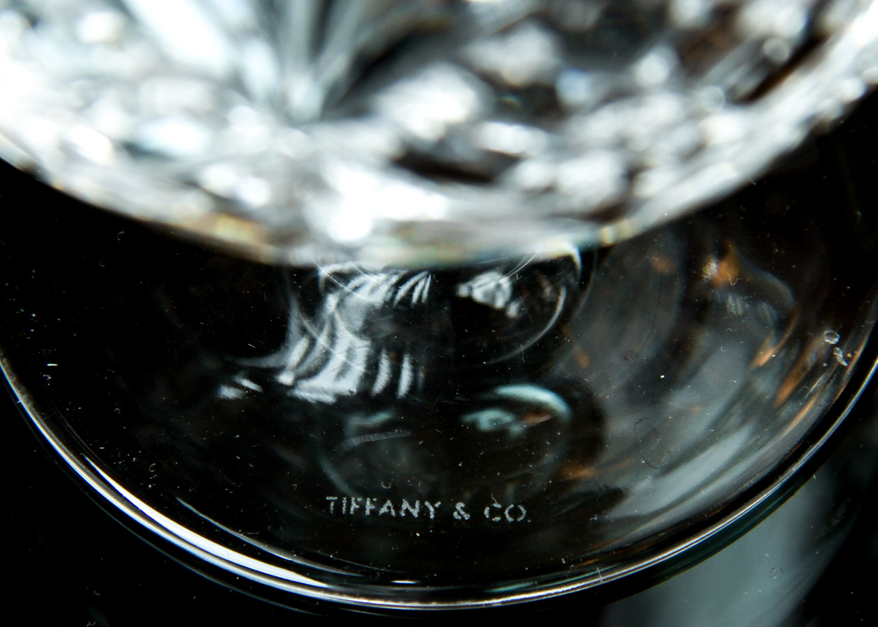 Tiffany & Co Crystal Brandy Sniffers