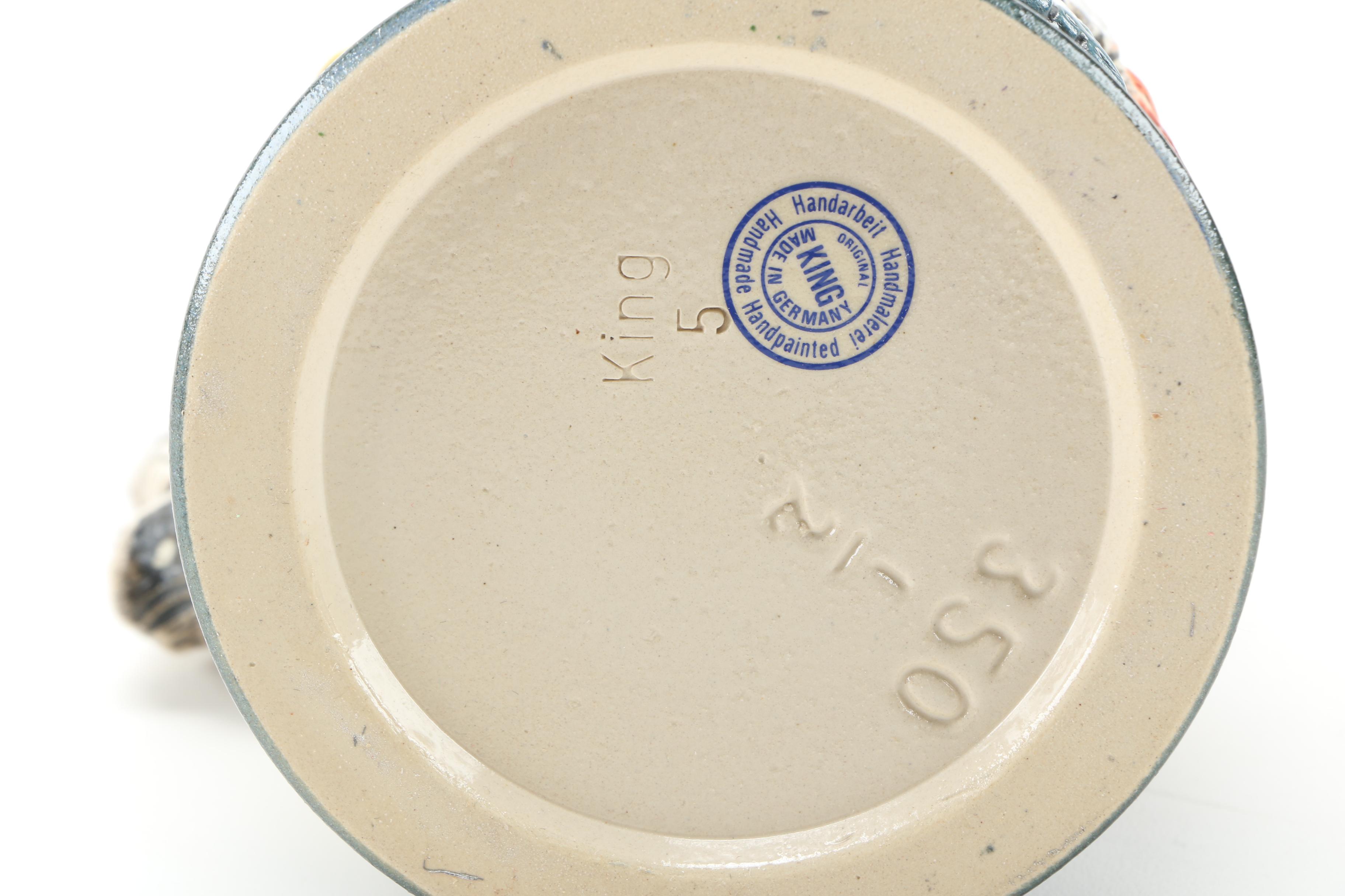 German Beer Steins Featuring Marzi & Remy