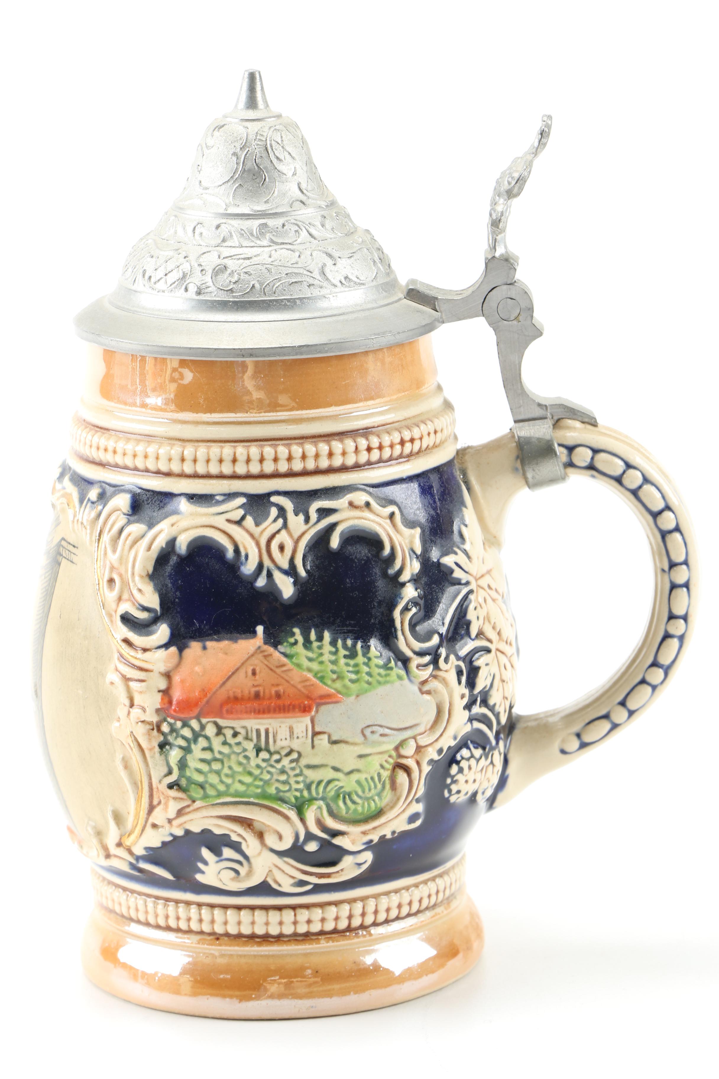 German Beer Steins Featuring Marzi & Remy