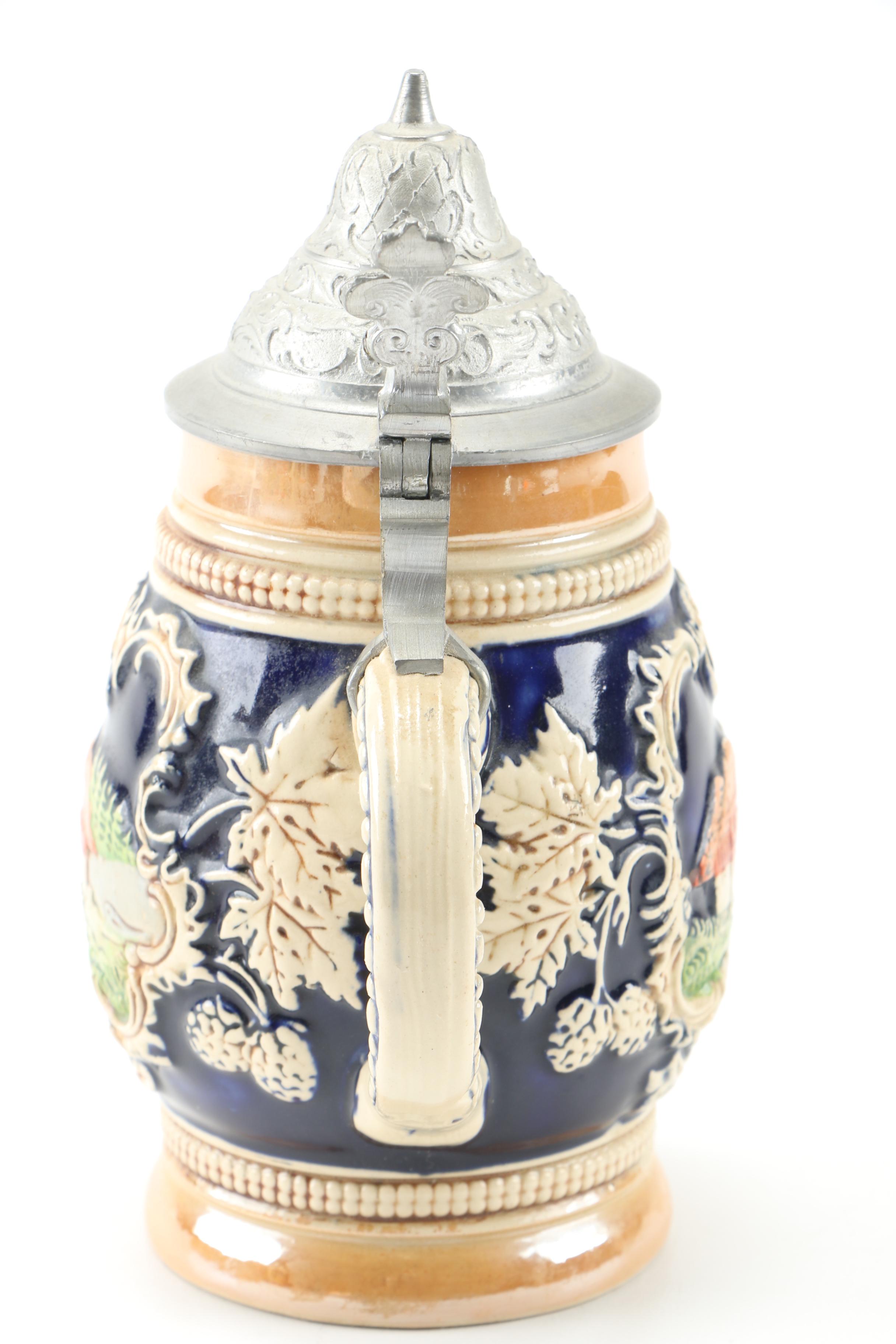 German Beer Steins Featuring Marzi & Remy