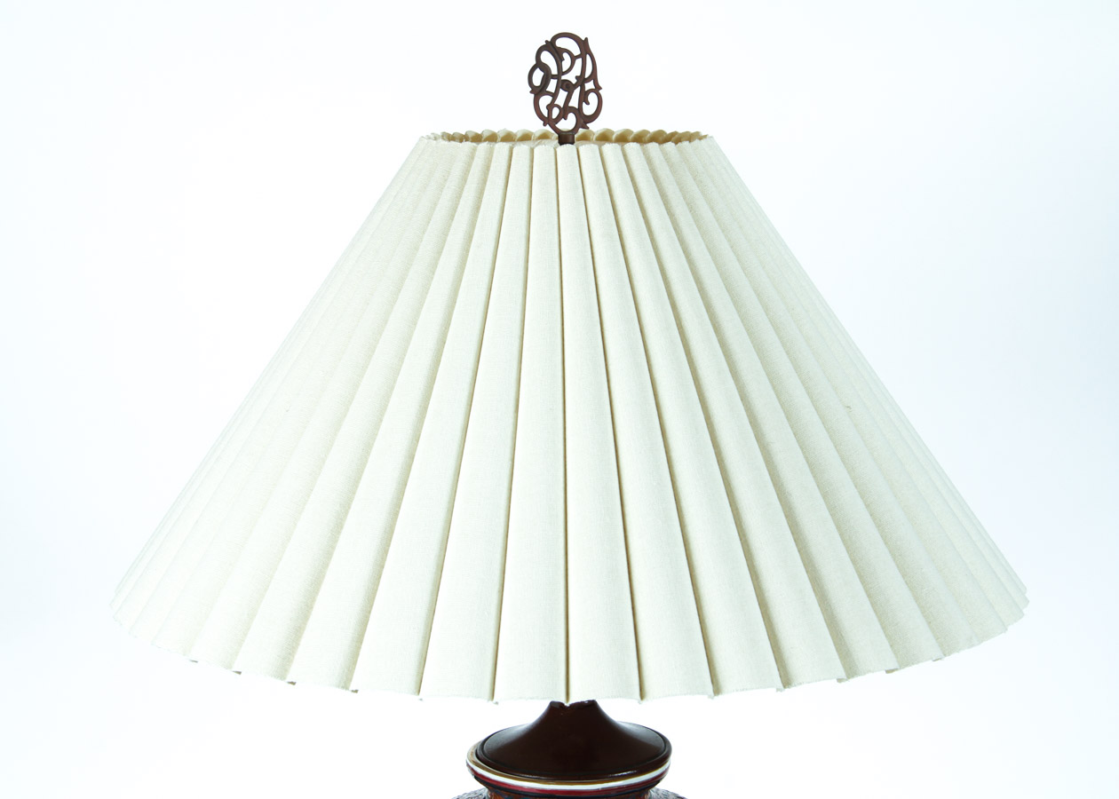 Painted Porcelain Table Lamp