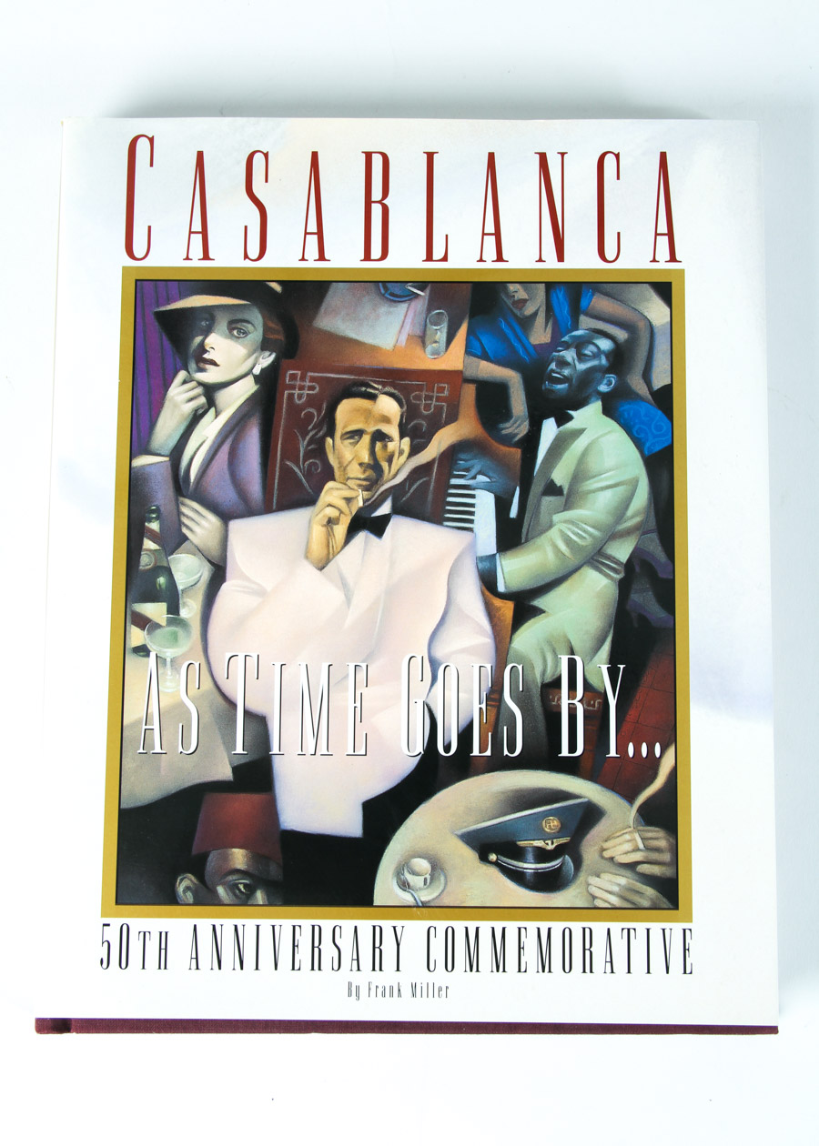 Casablanca Script Copy and 50th Anniversary Book