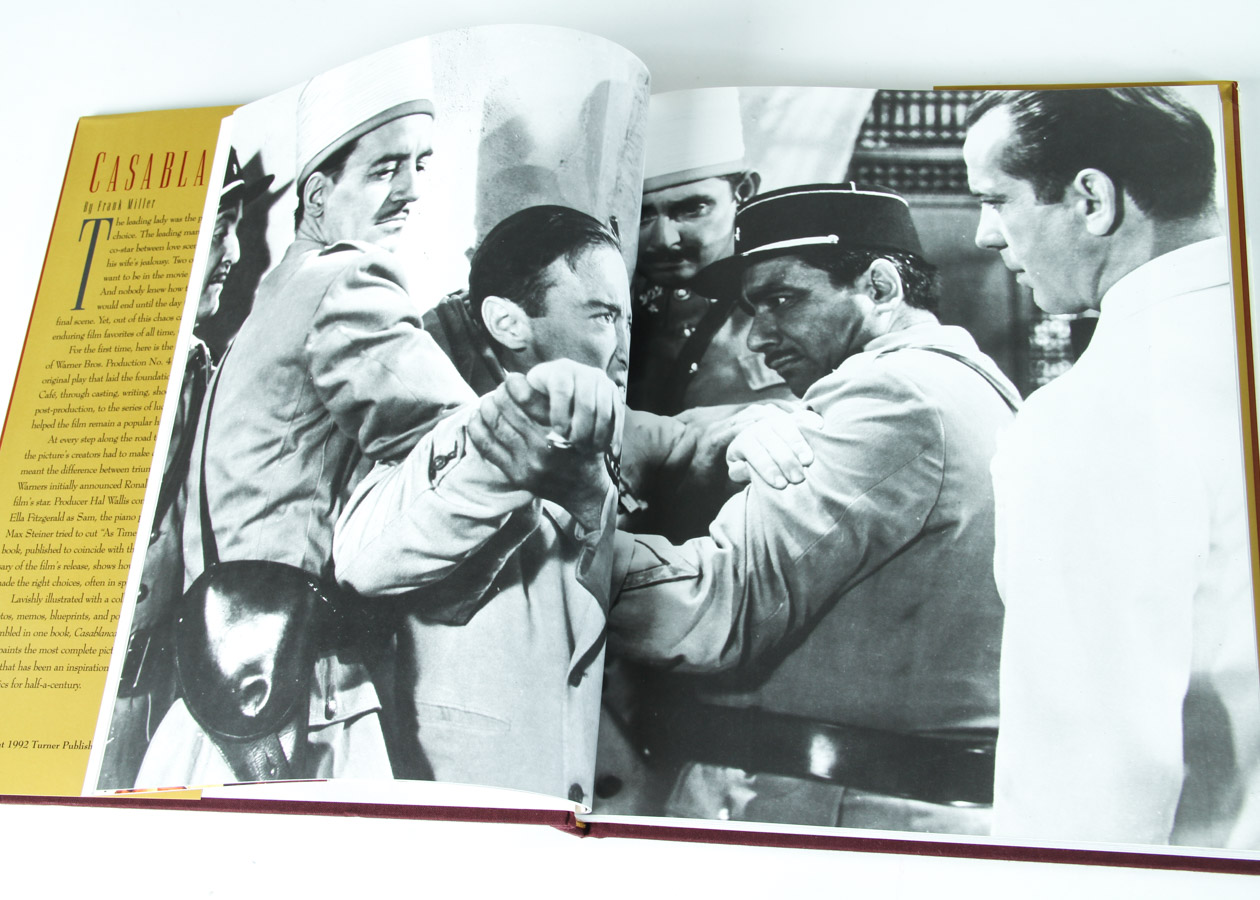 Casablanca Script Copy and 50th Anniversary Book