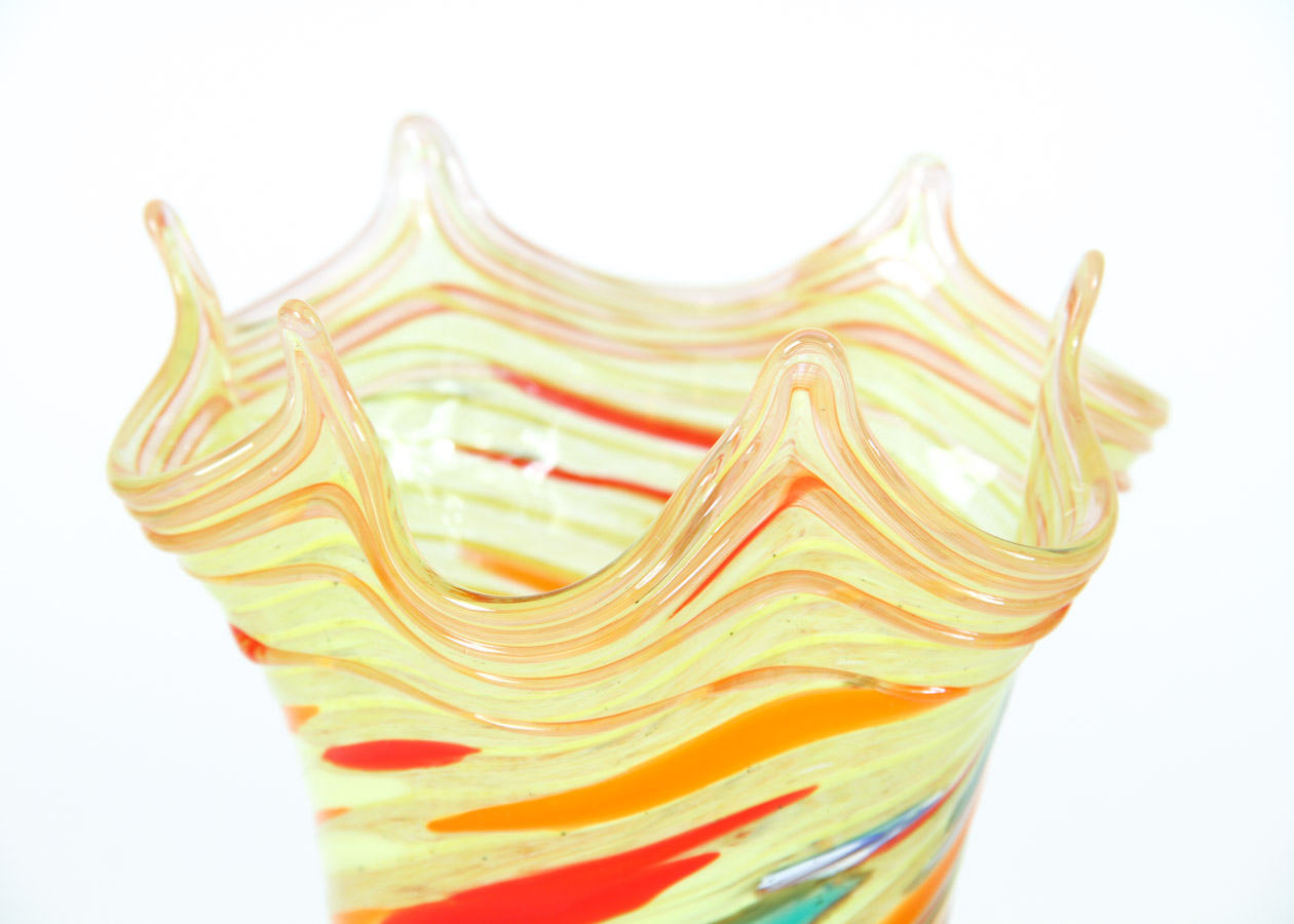 Art Glass Vase and Sculpture