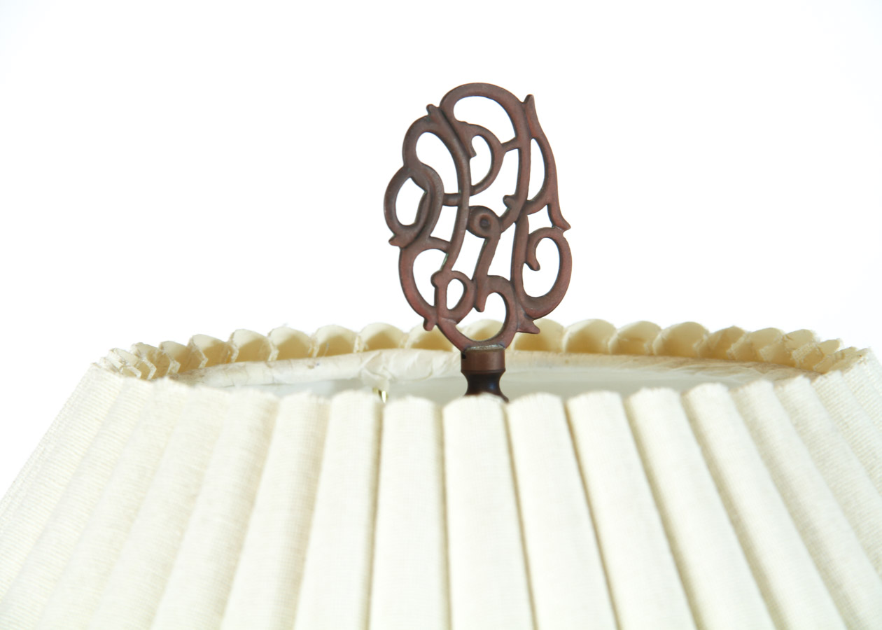 Painted Porcelain Table Lamp