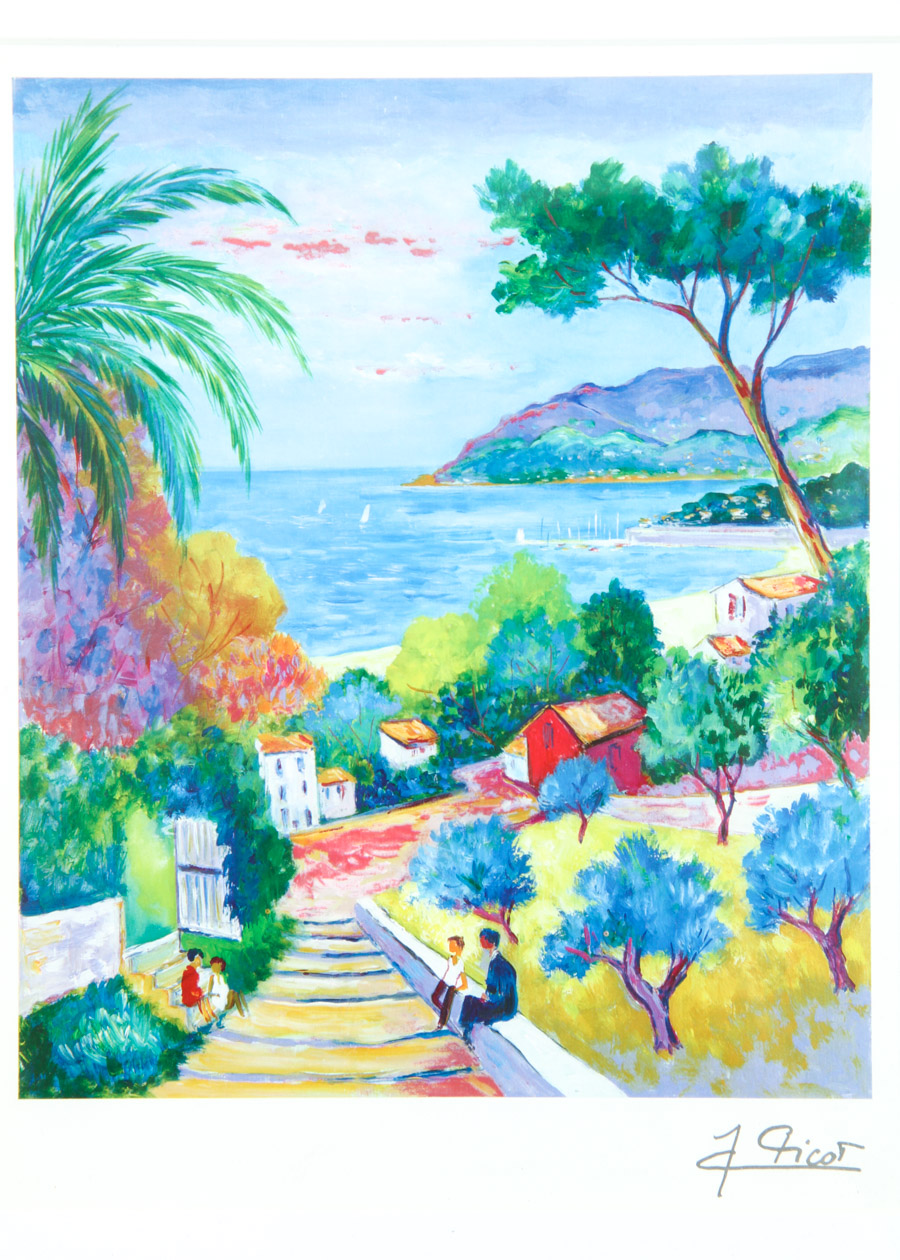 Trio of  Beach and Water Scenes