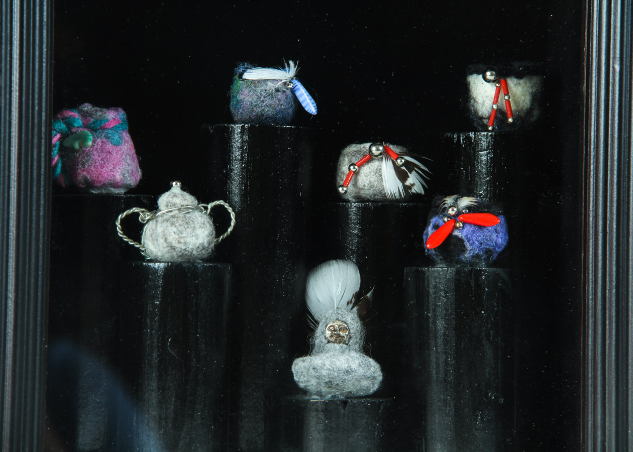 Birgit Wolff Mixed Media Art Piece