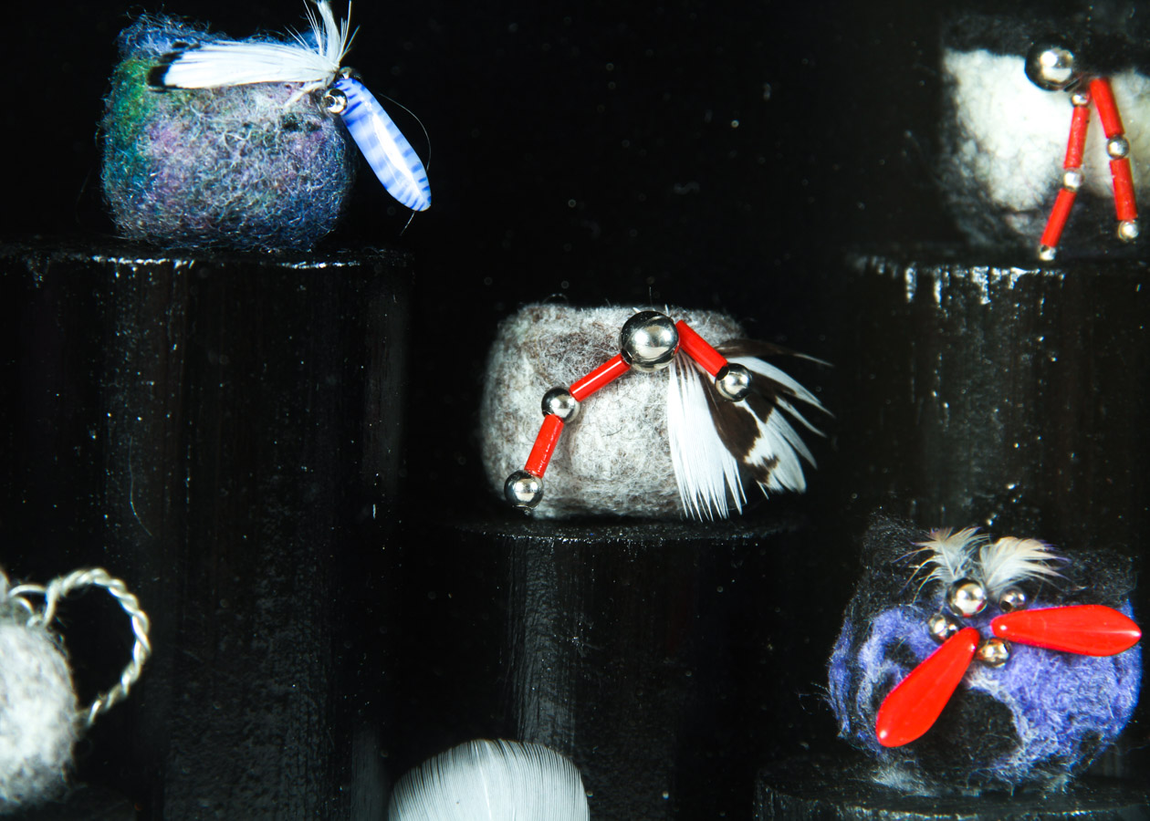 Birgit Wolff Mixed Media Art Piece