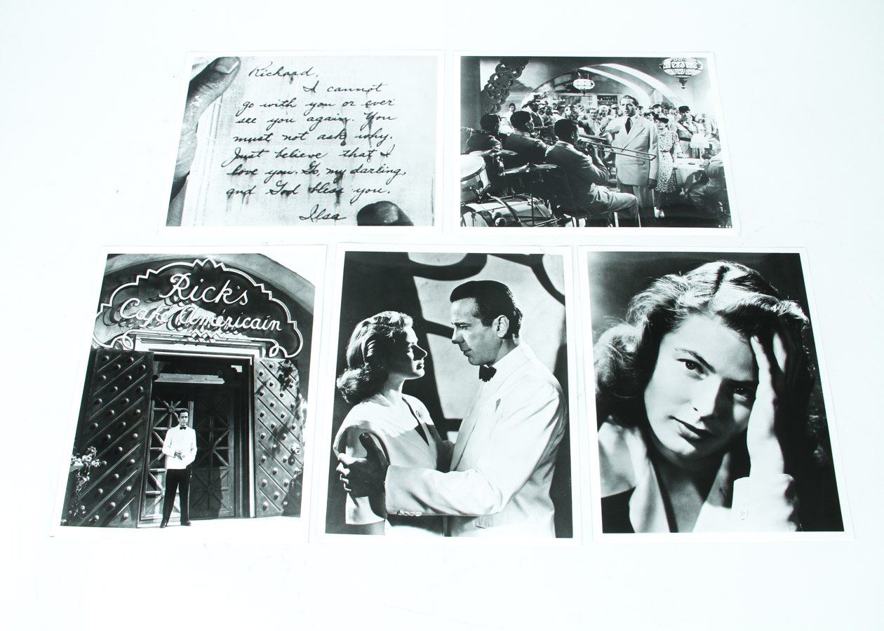 Casablanca Script Copy and 50th Anniversary Book