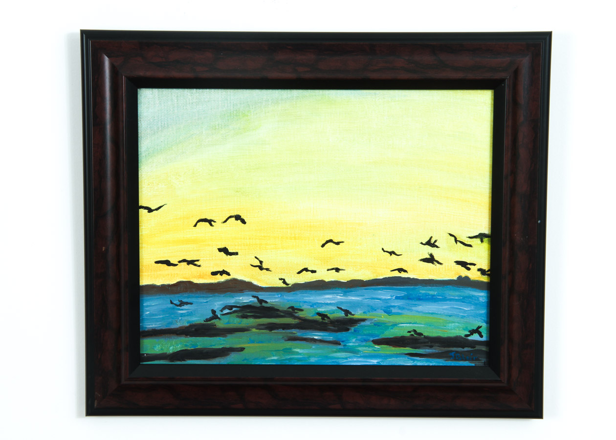 Trio of  Beach and Water Scenes