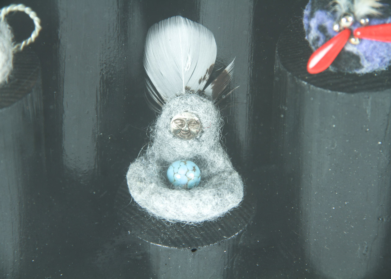 Birgit Wolff Mixed Media Art Piece