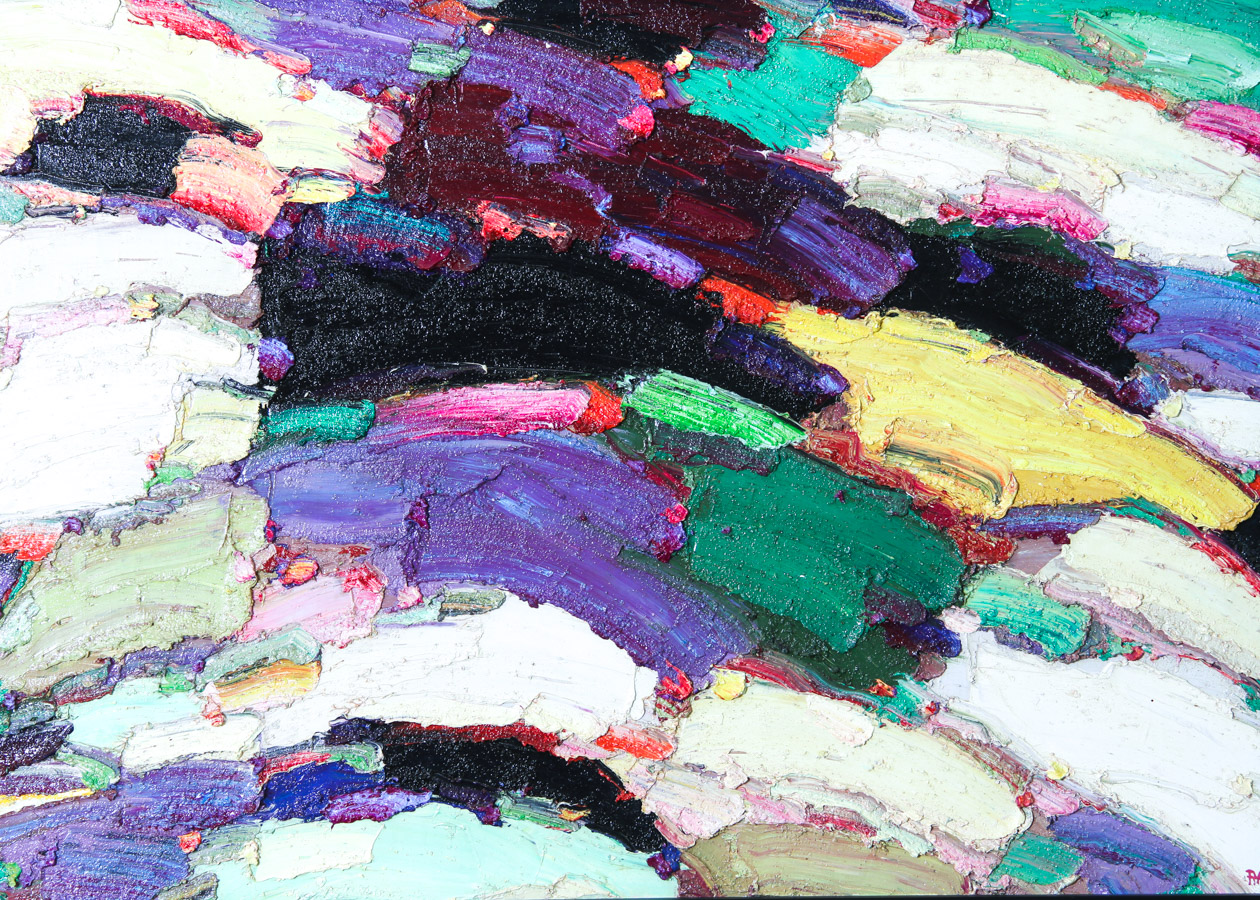 Framed Oil Painting on Canvas by Jim Rabby