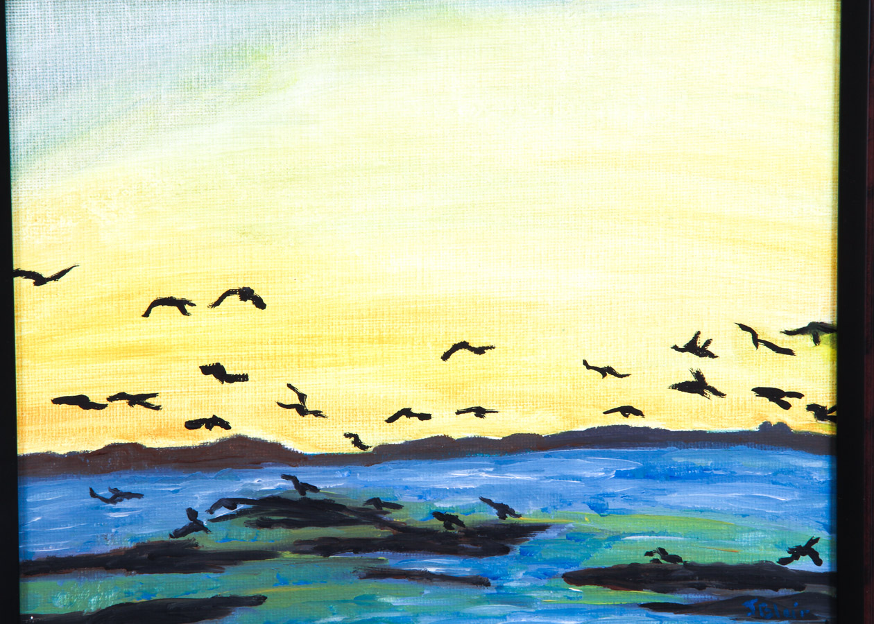 Trio of  Beach and Water Scenes