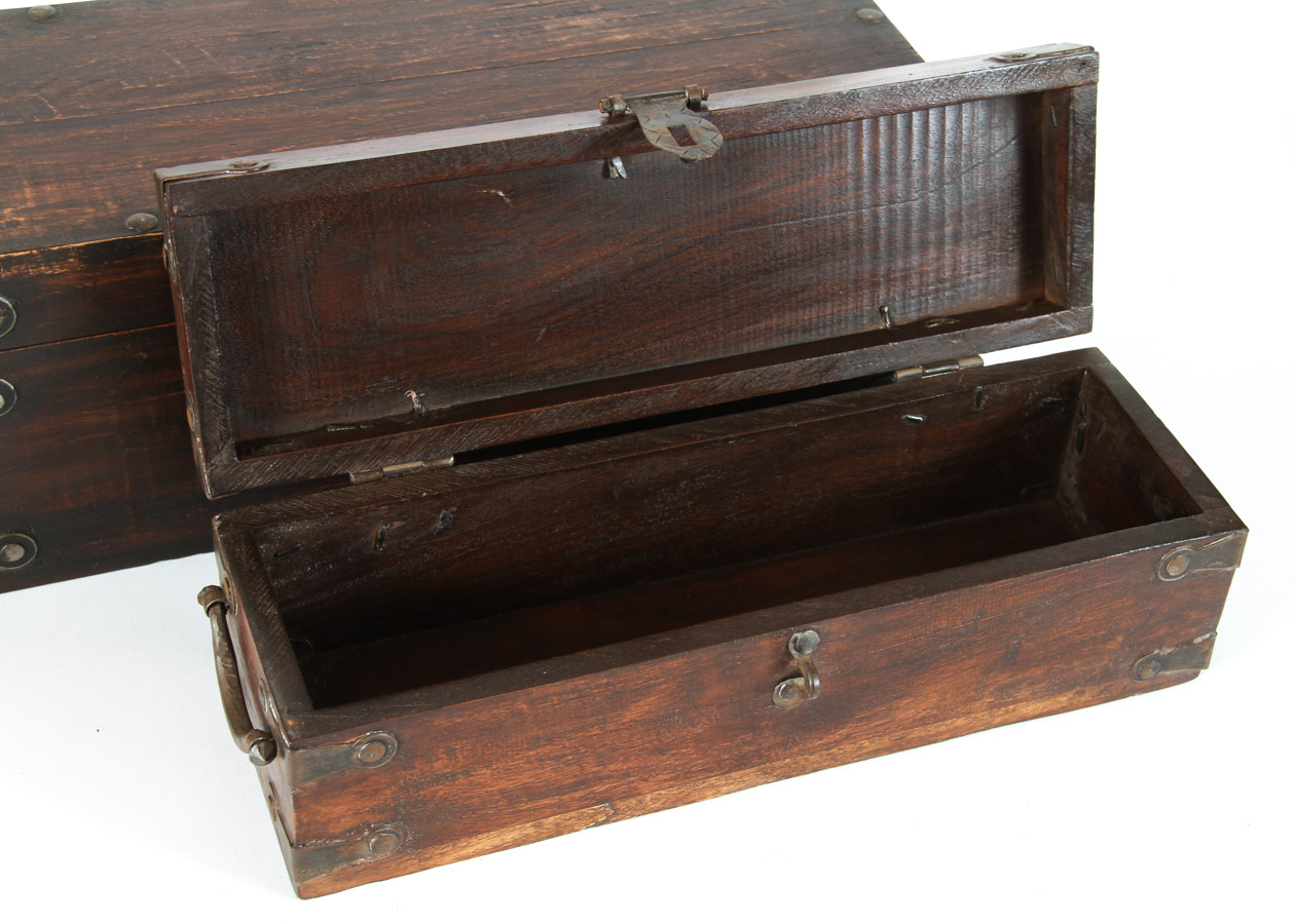 Three Wooden Boxes