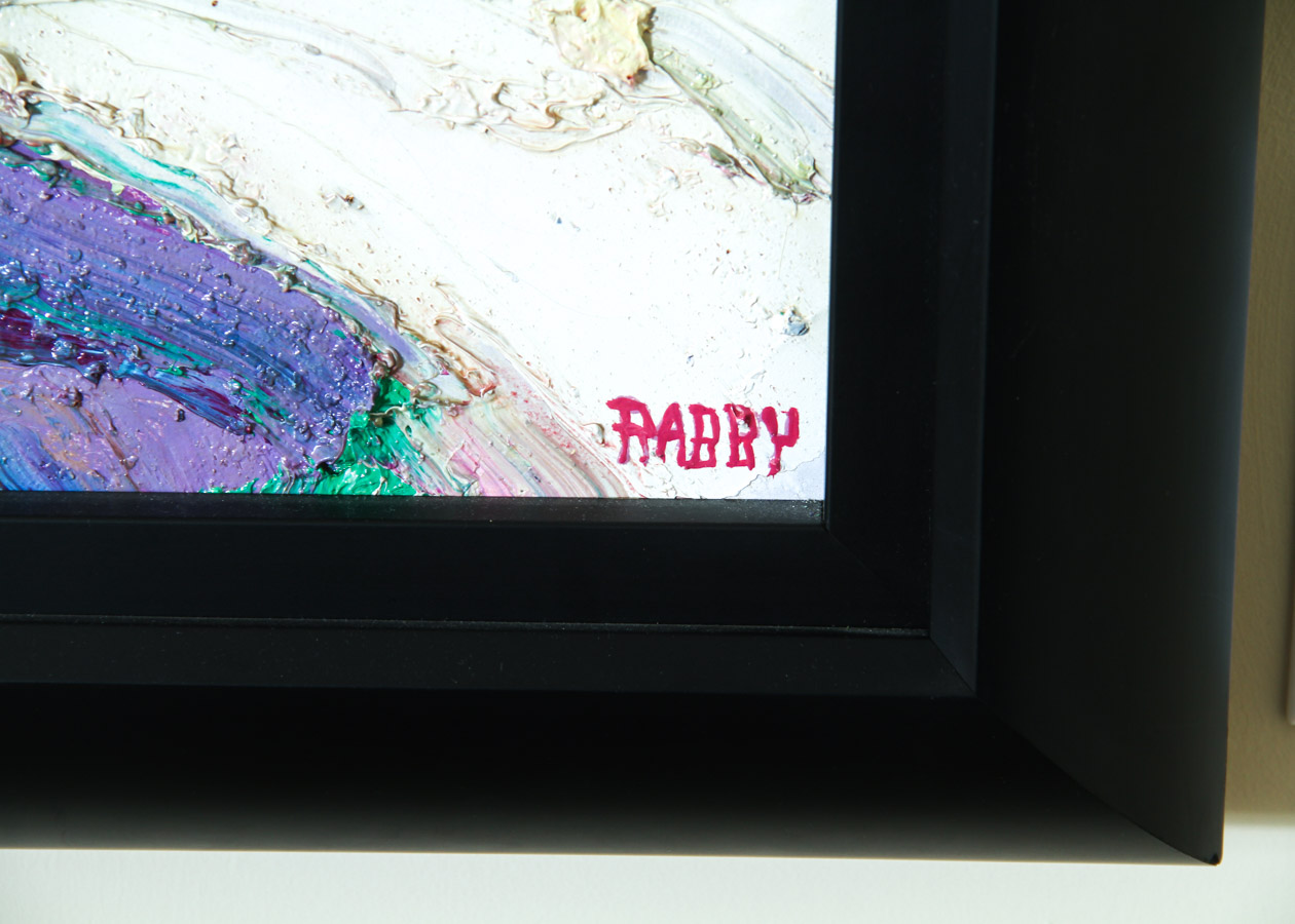 Framed Oil Painting on Canvas by Jim Rabby