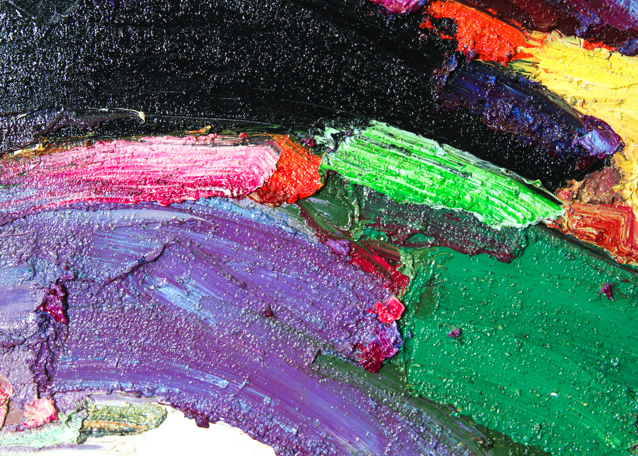 Framed Oil Painting on Canvas by Jim Rabby