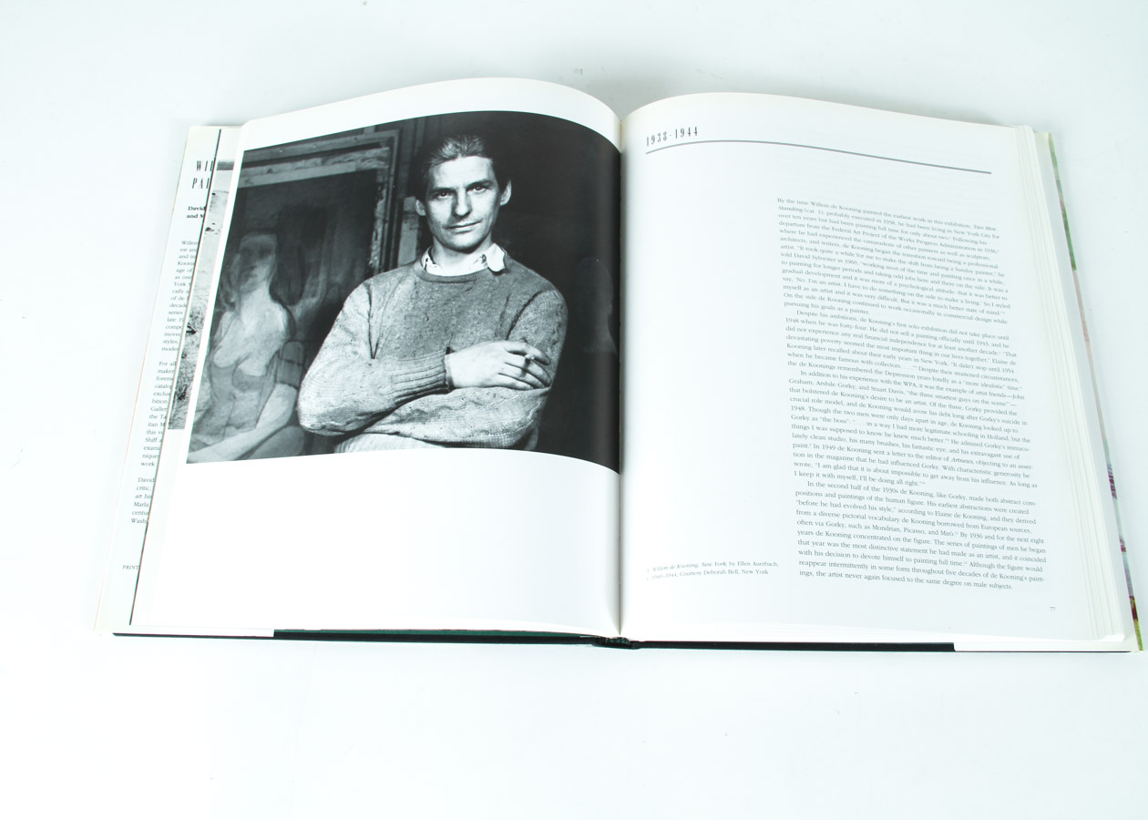 Hardcover Book "Willem de Kooning Paintings"